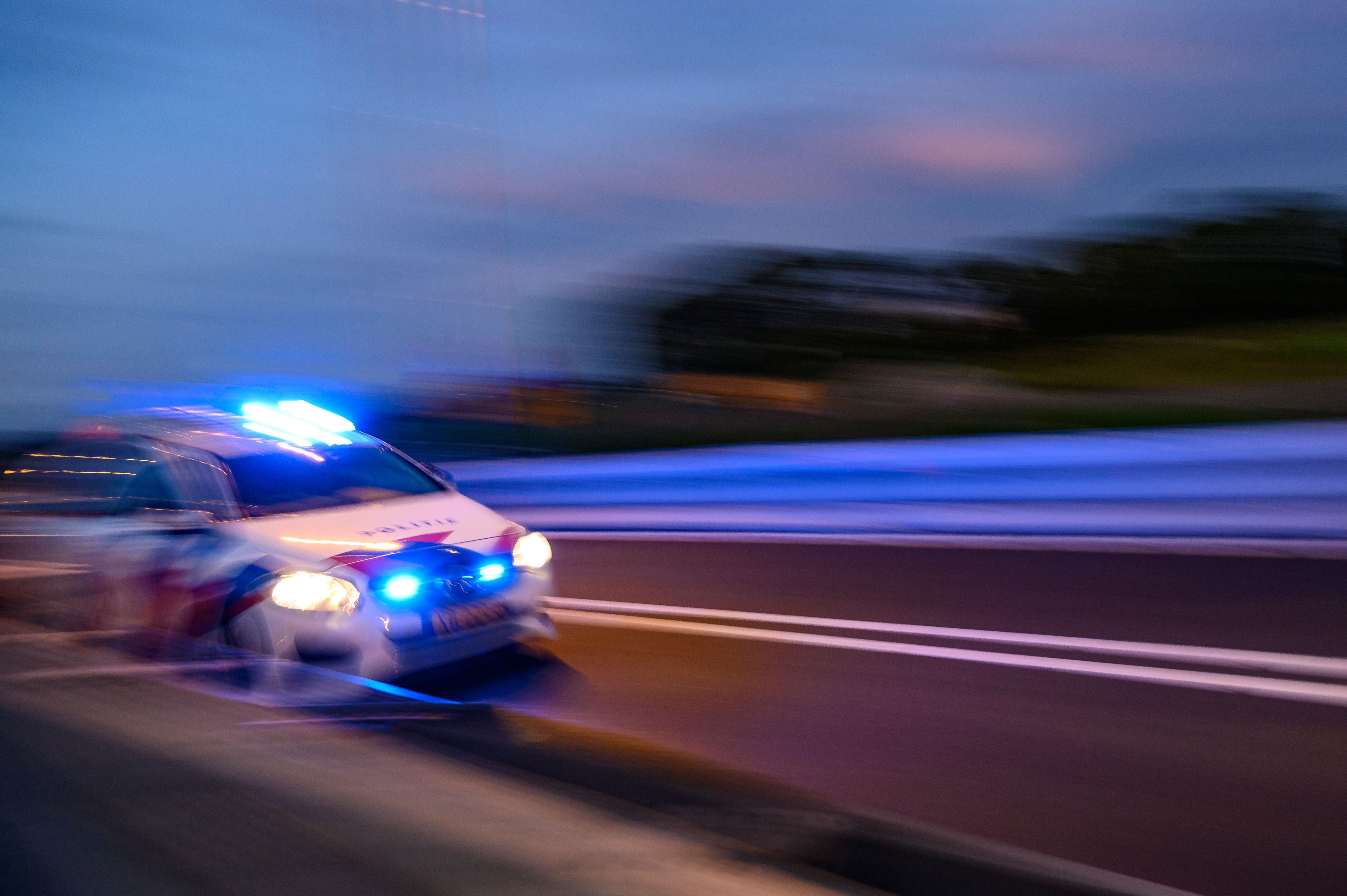 police car incident