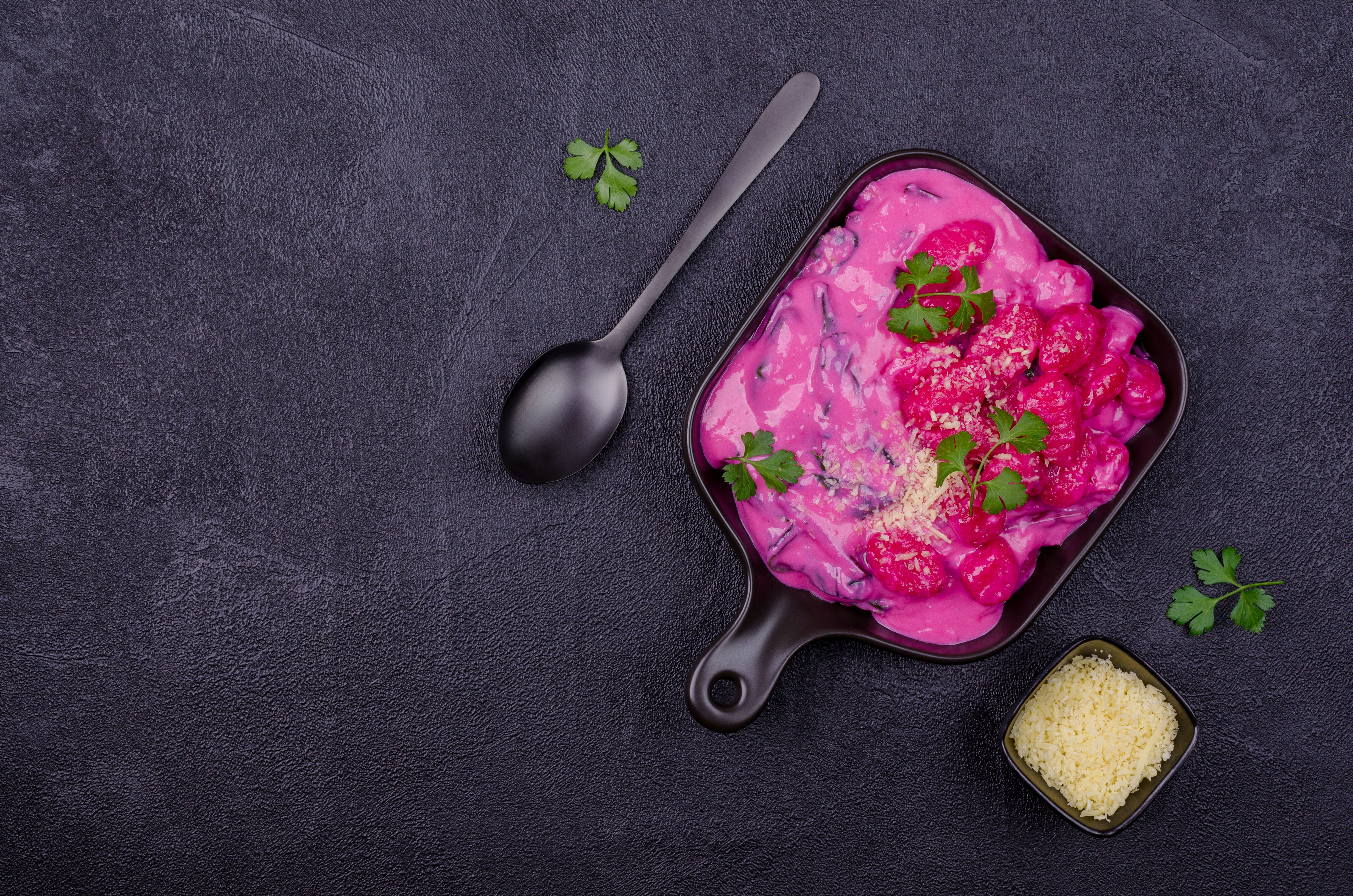 beetroot gnocchi
