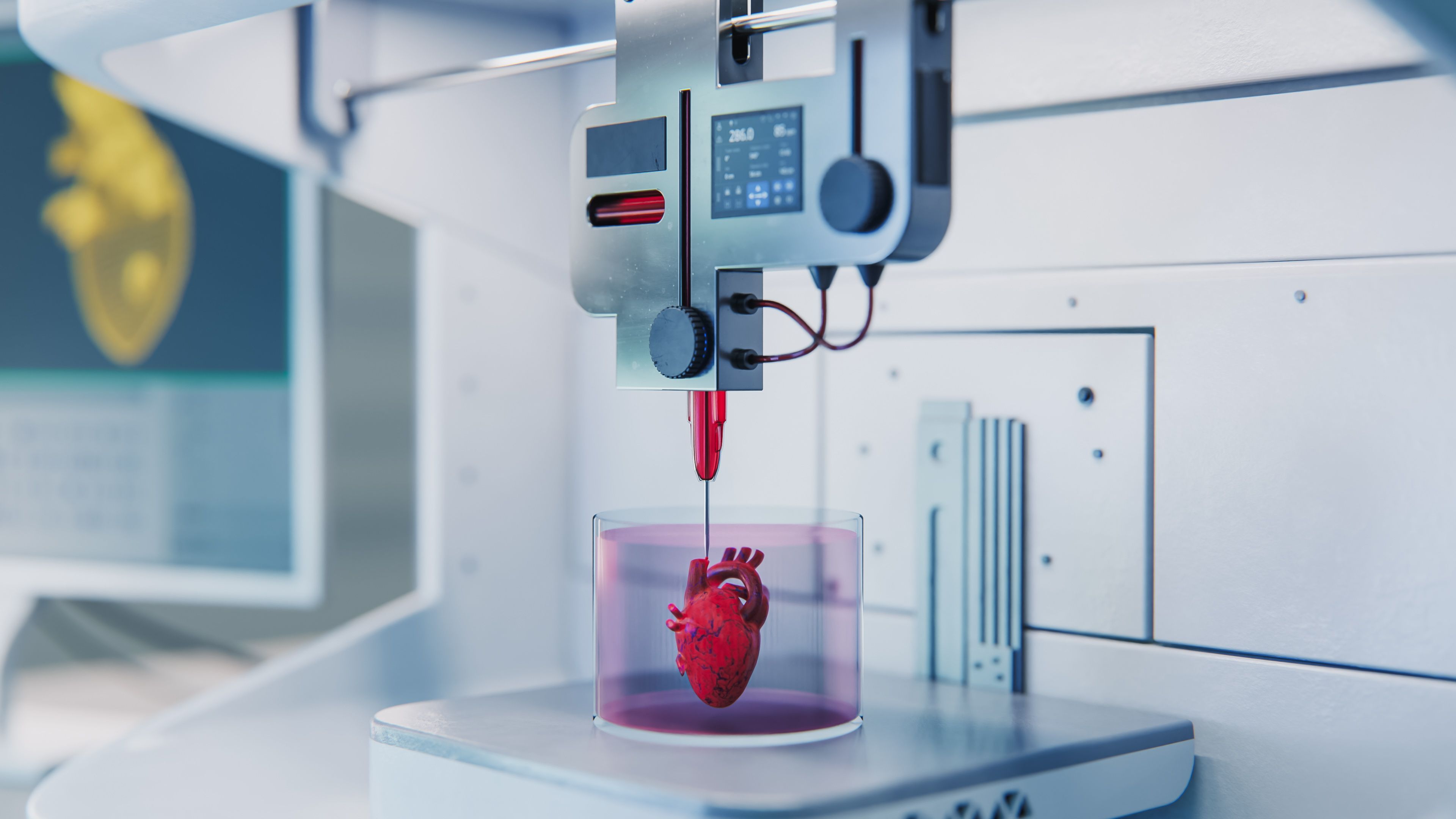 3d printing heart