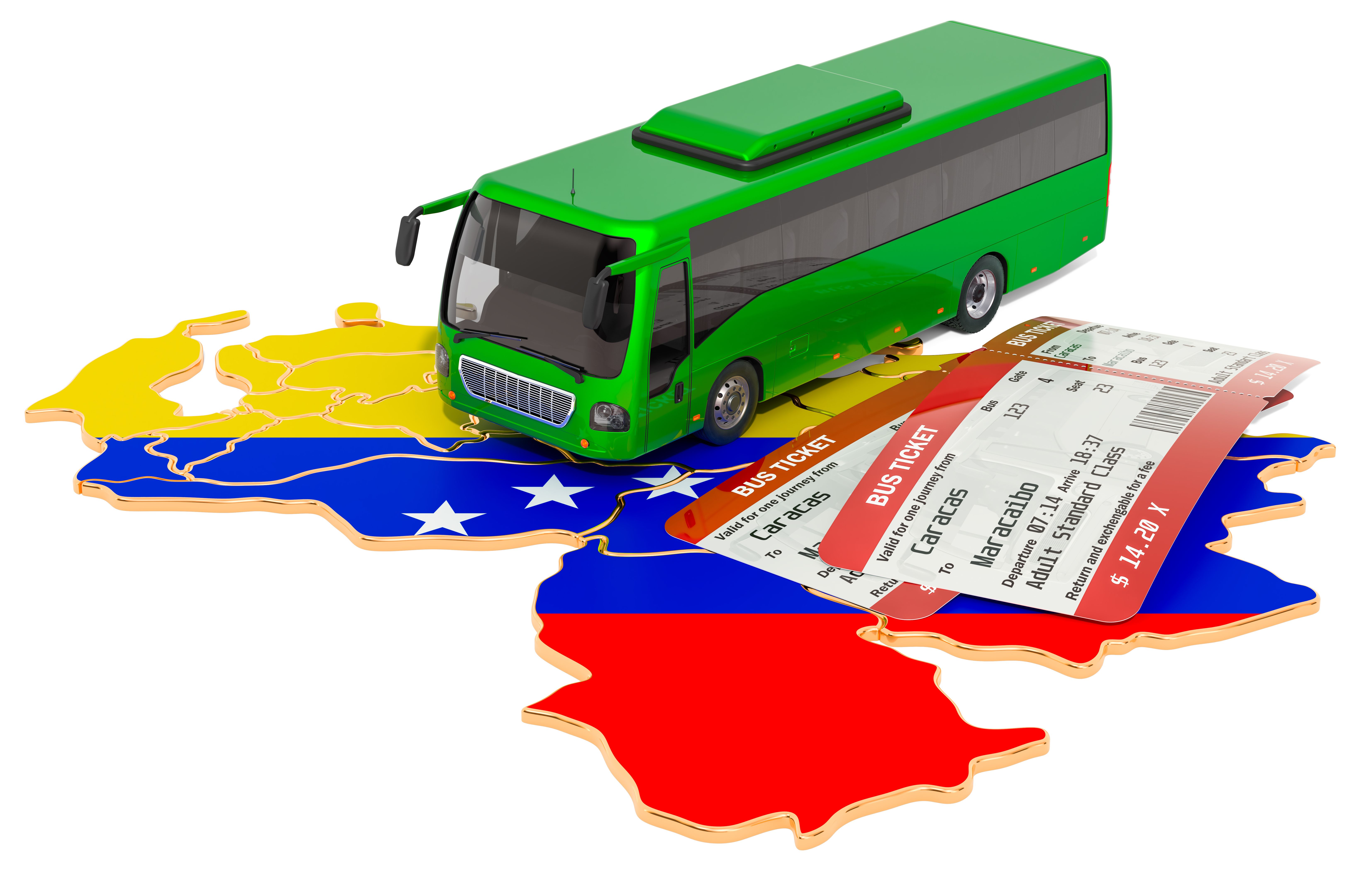 bus rental caracas