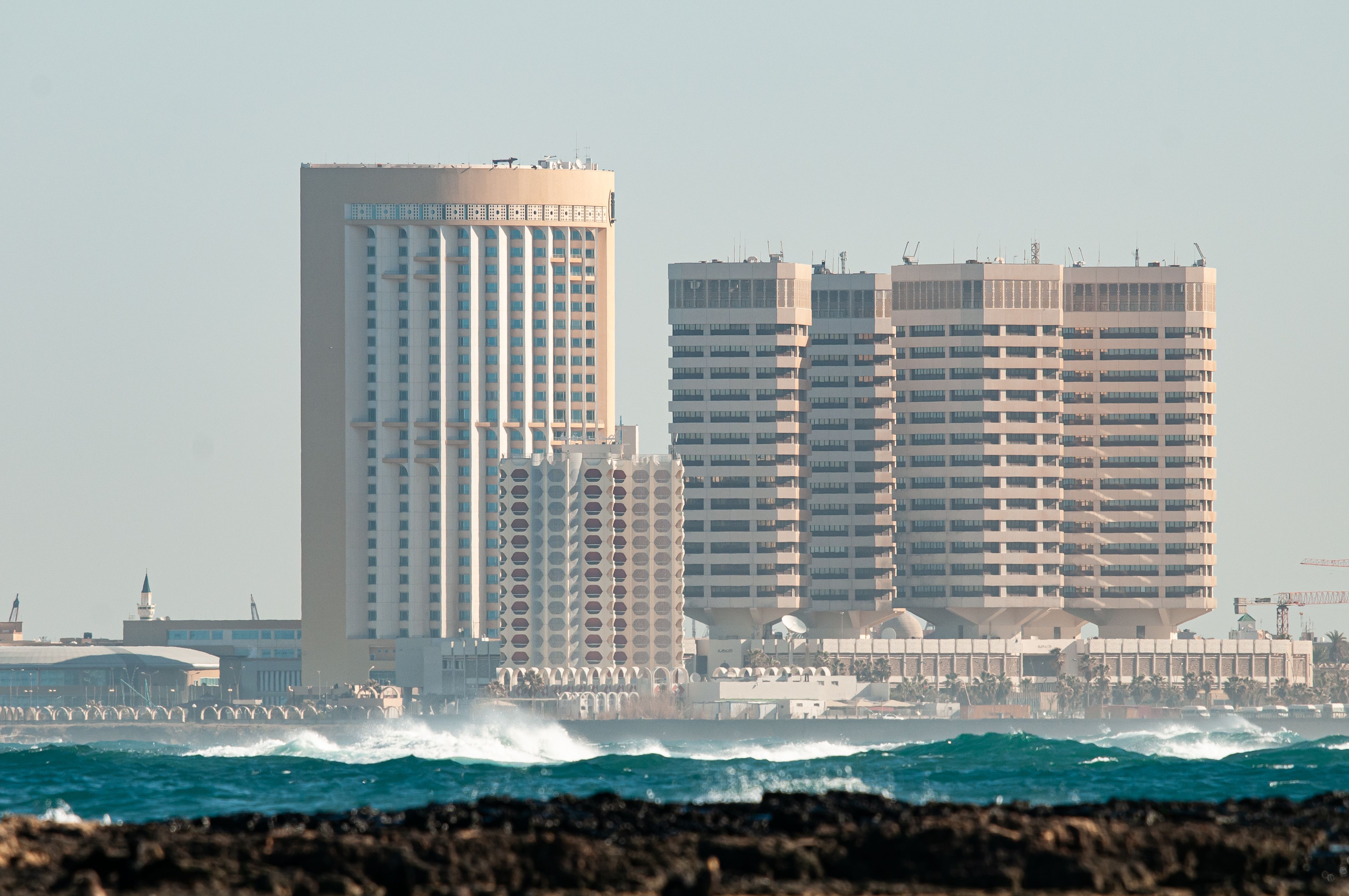 modern building of Tripoli-Libya