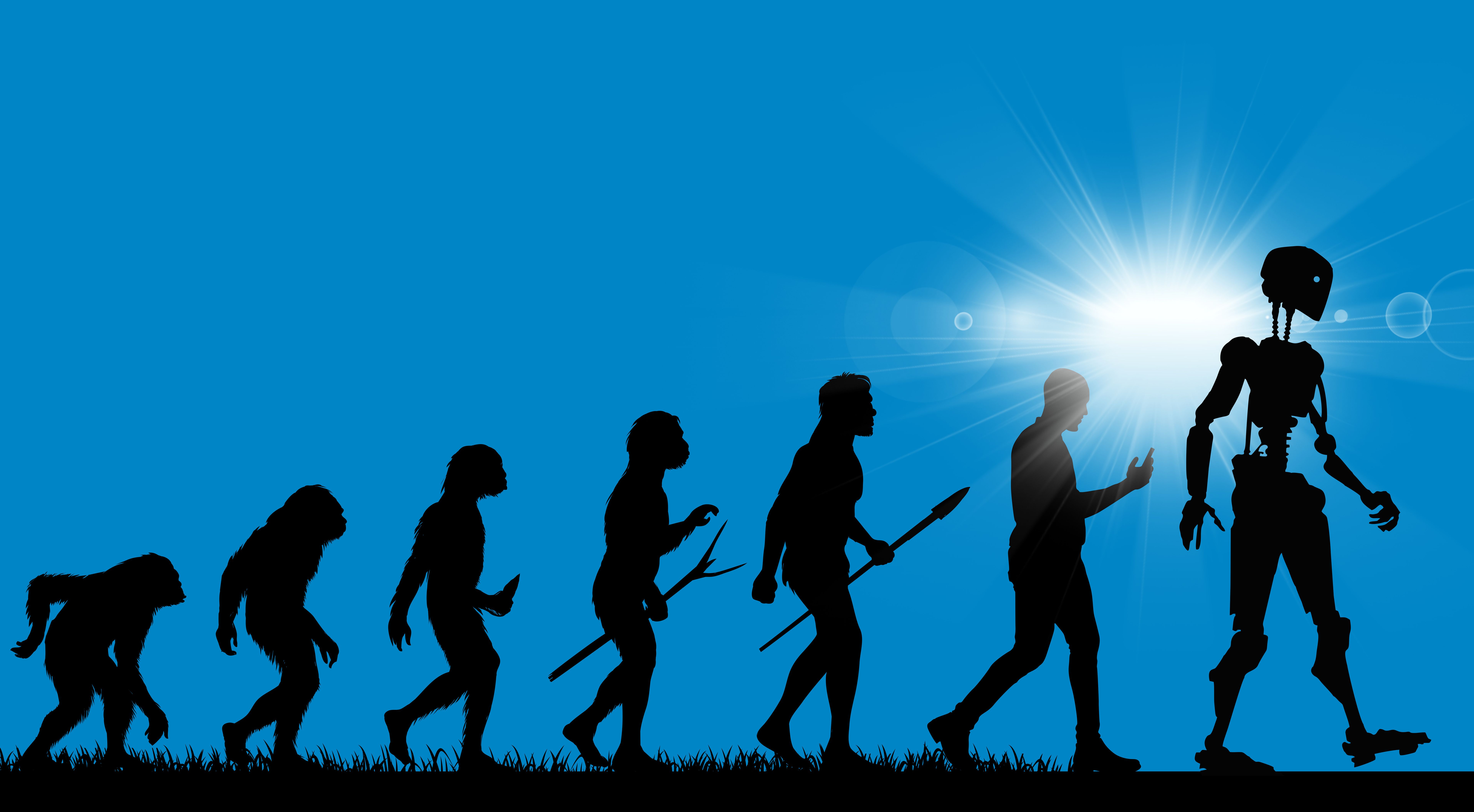 Evolution of Man, Robot, Artificial intelligence, A.i. Evolution of Man, Robot, Artificial intelligence, A.i.