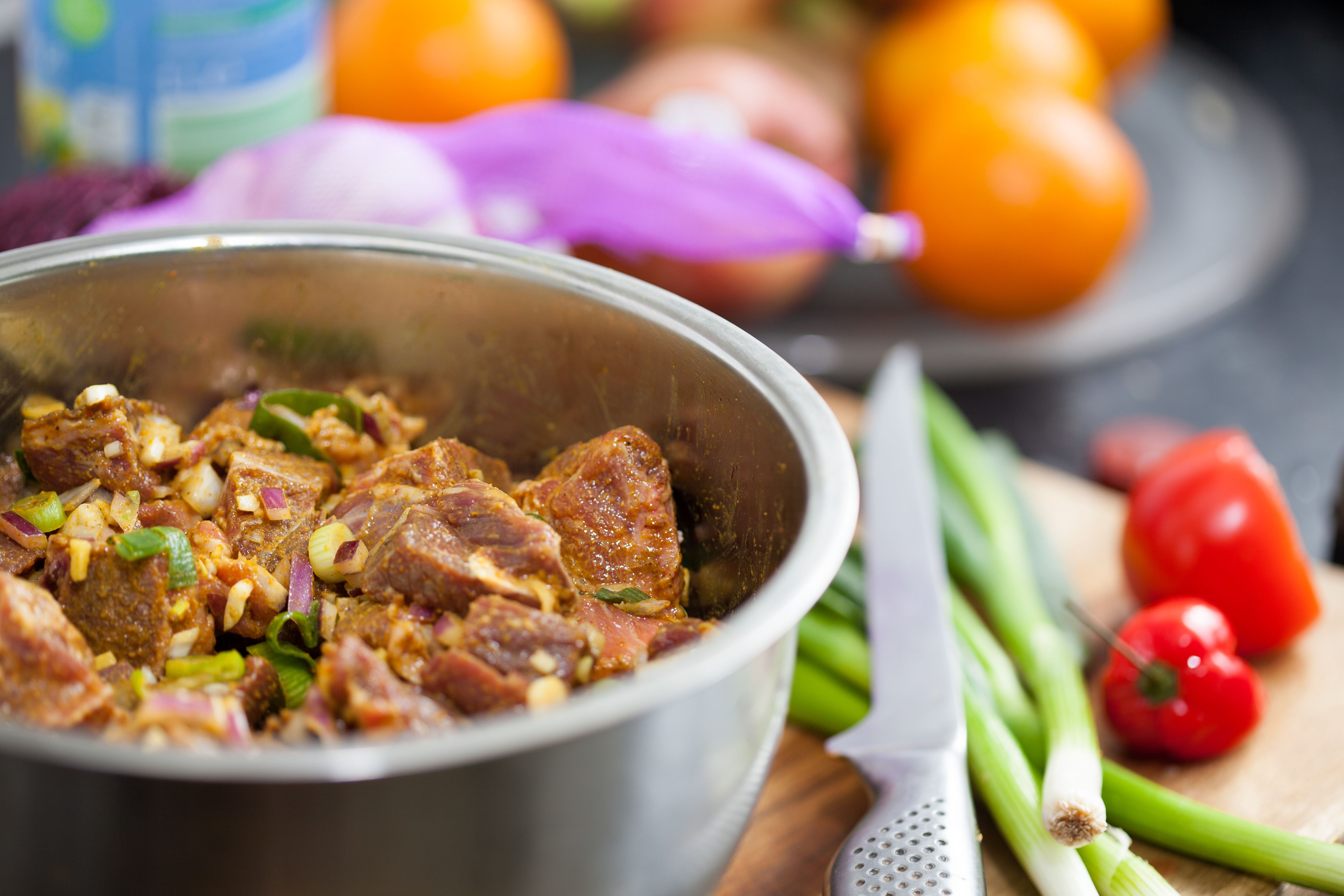 curried goat ingredients