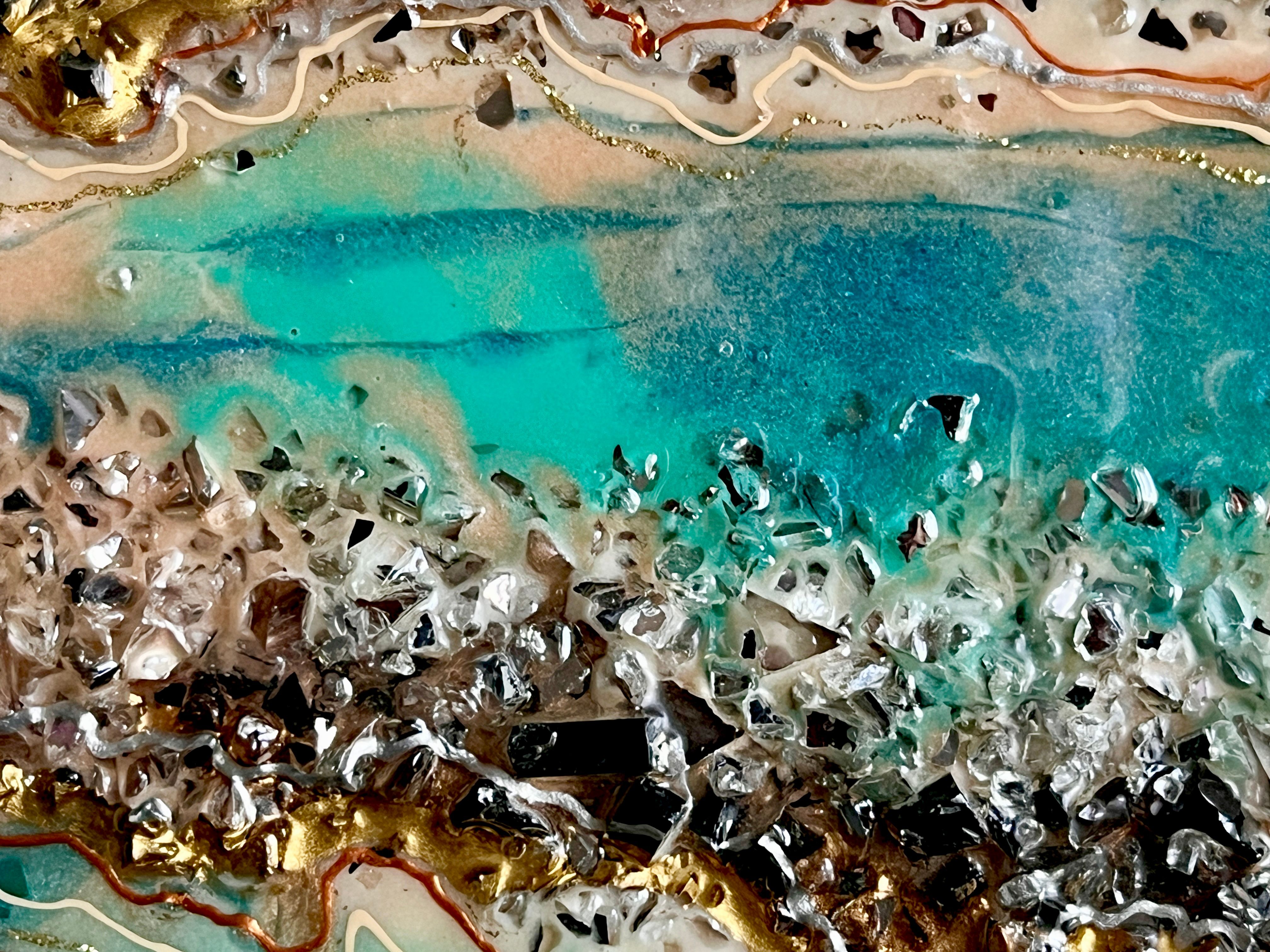 resin art closeup