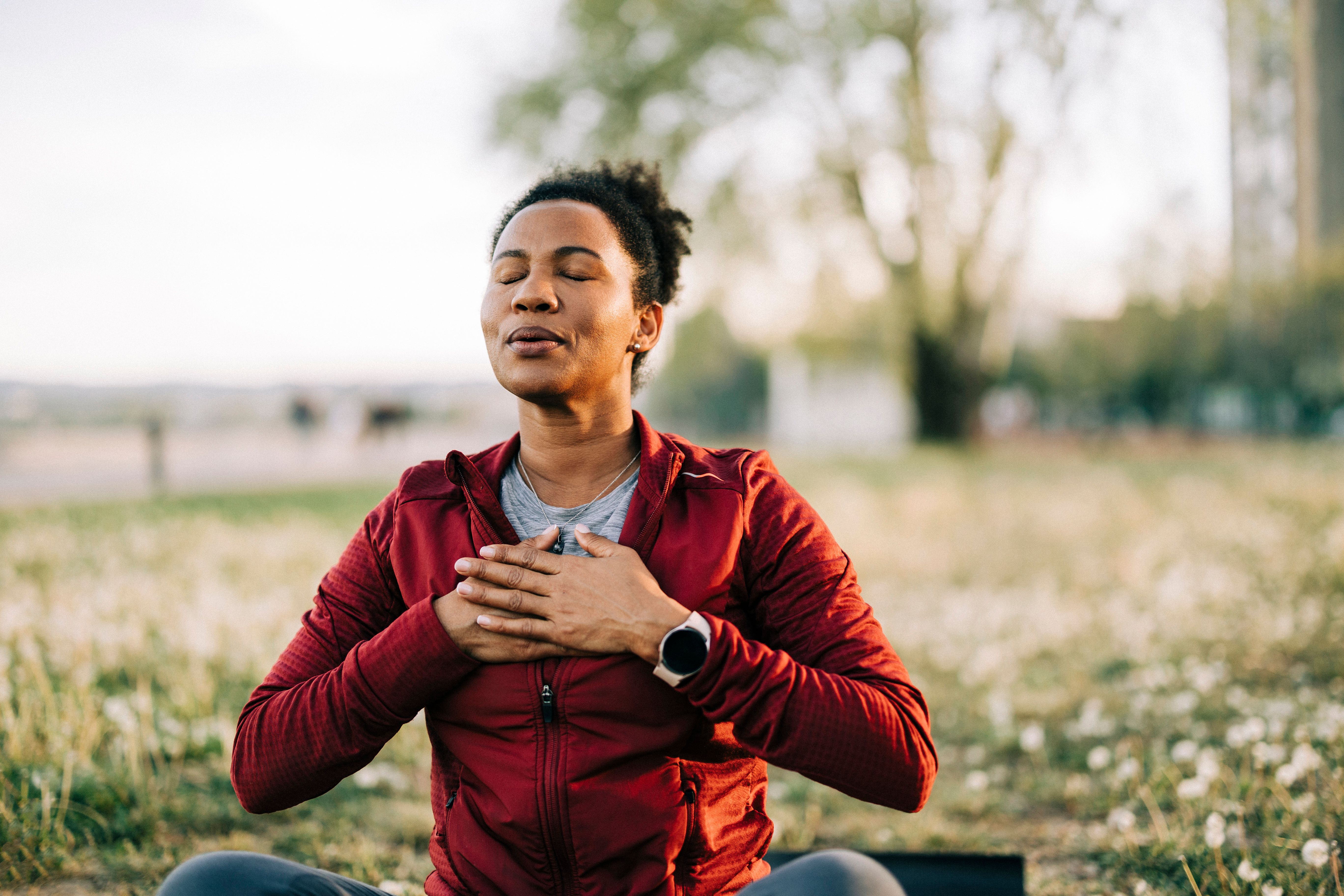 mindful breathing