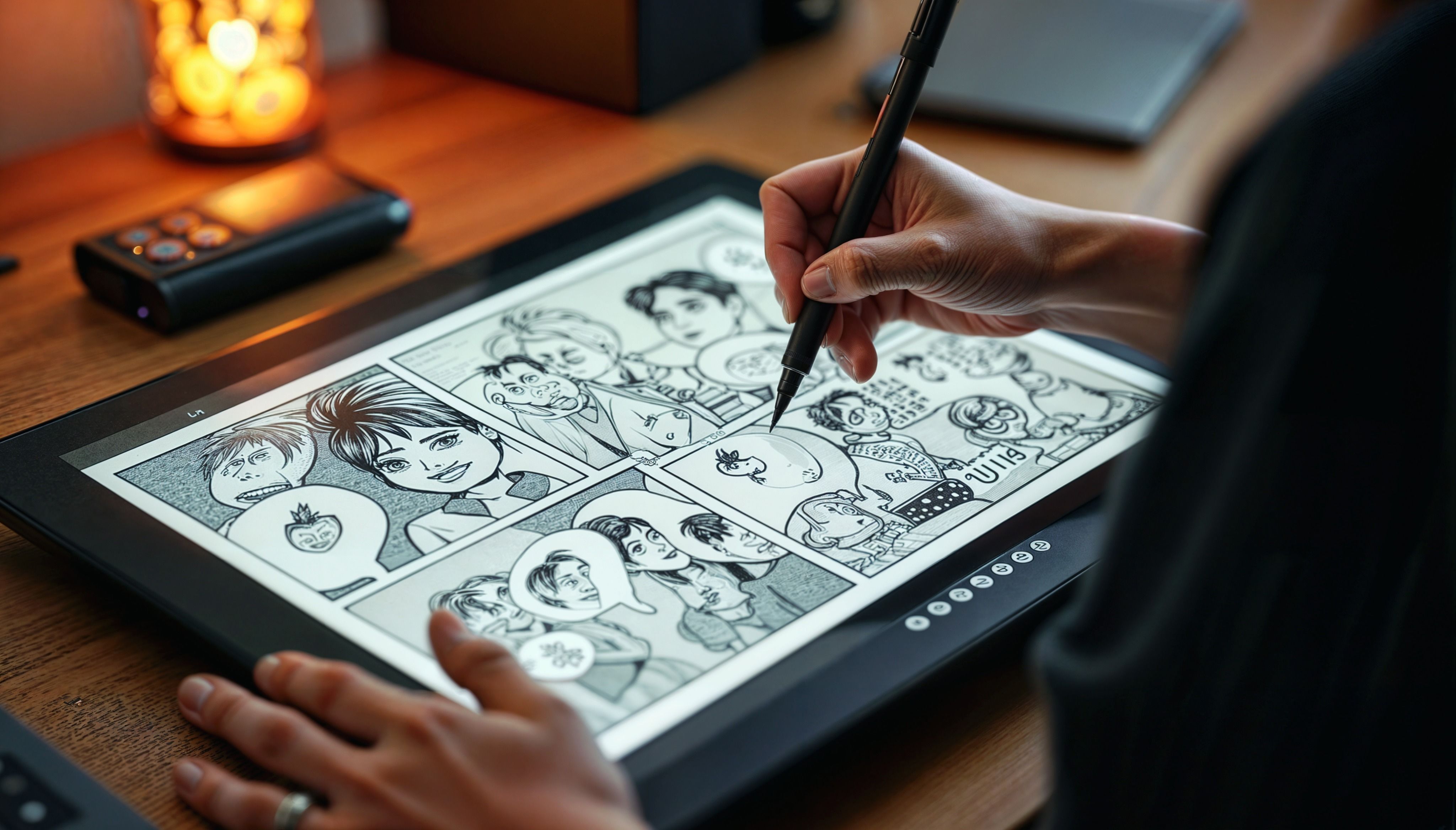Création de bandes dessinées numériques