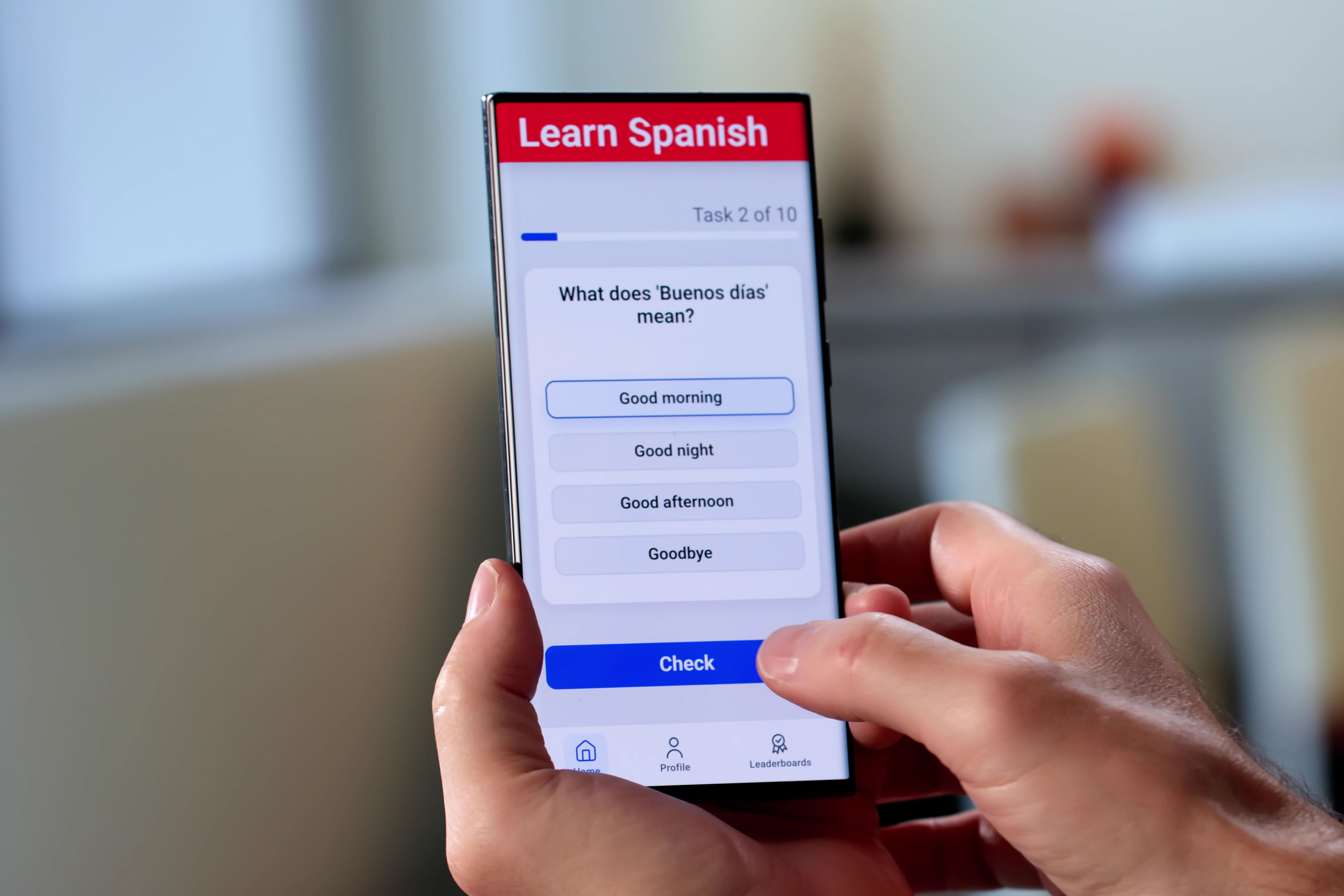 personalized learning app