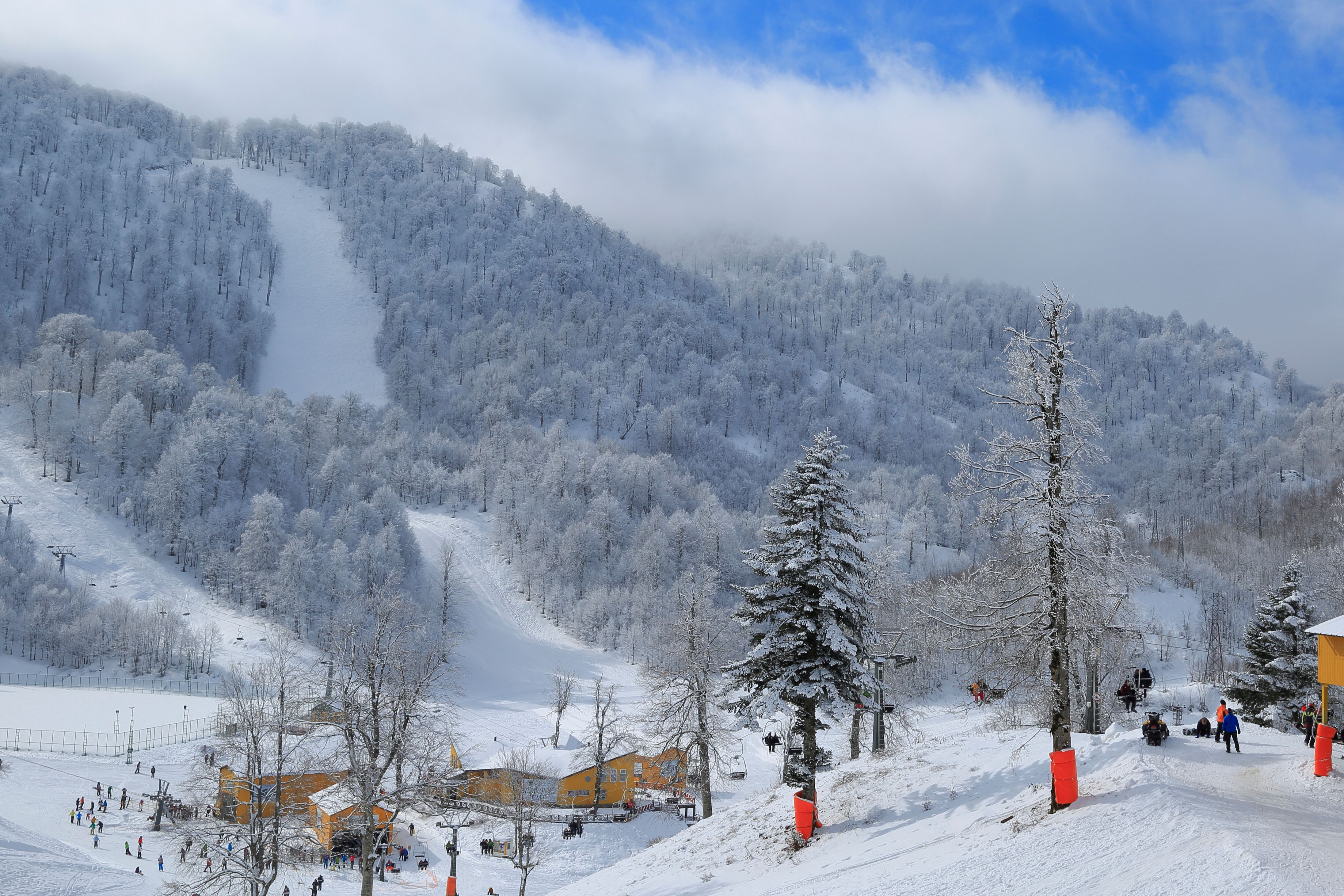 Kartepe Mountain, Ski center. Turkey