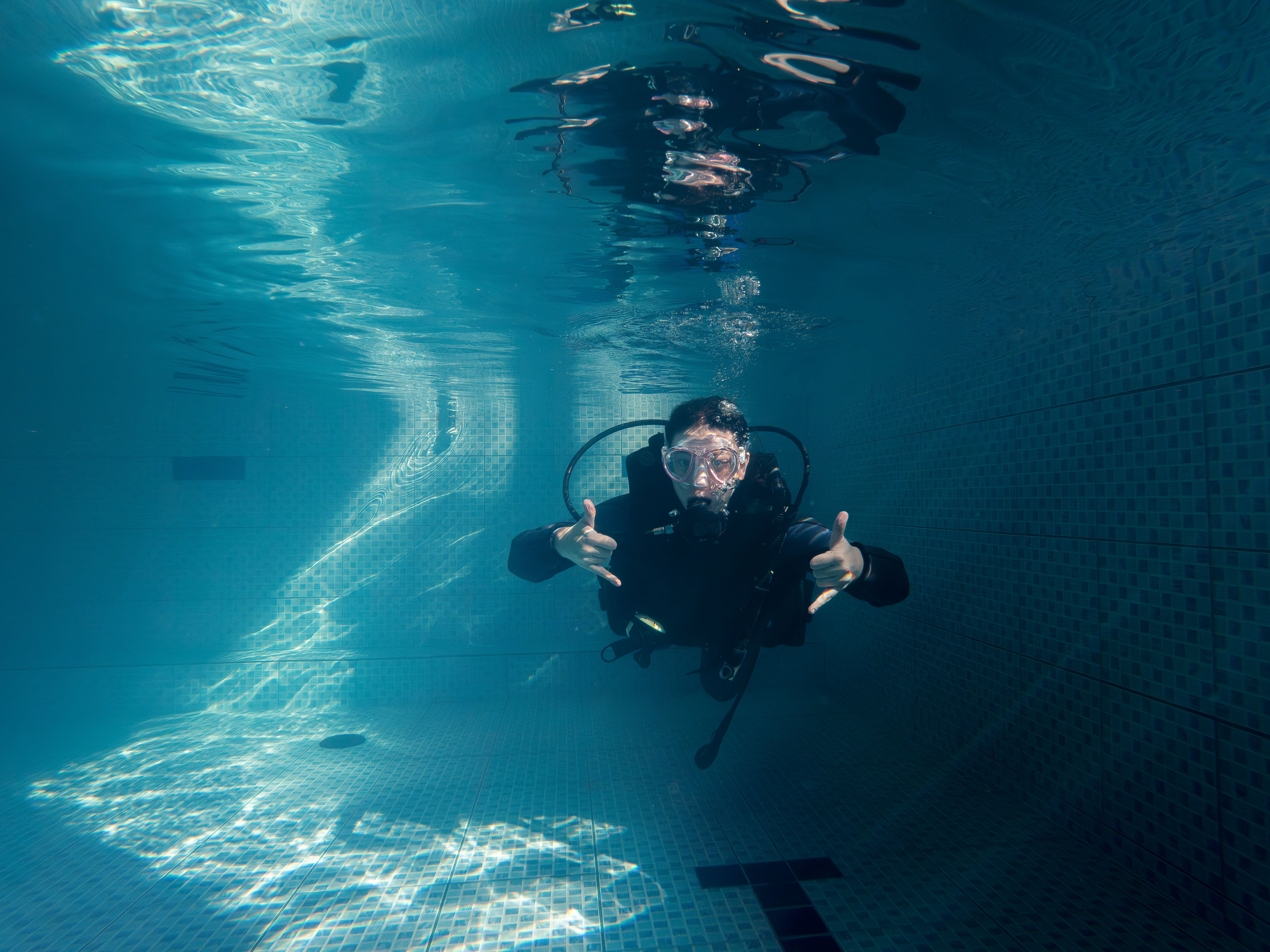 scuba diving beginner