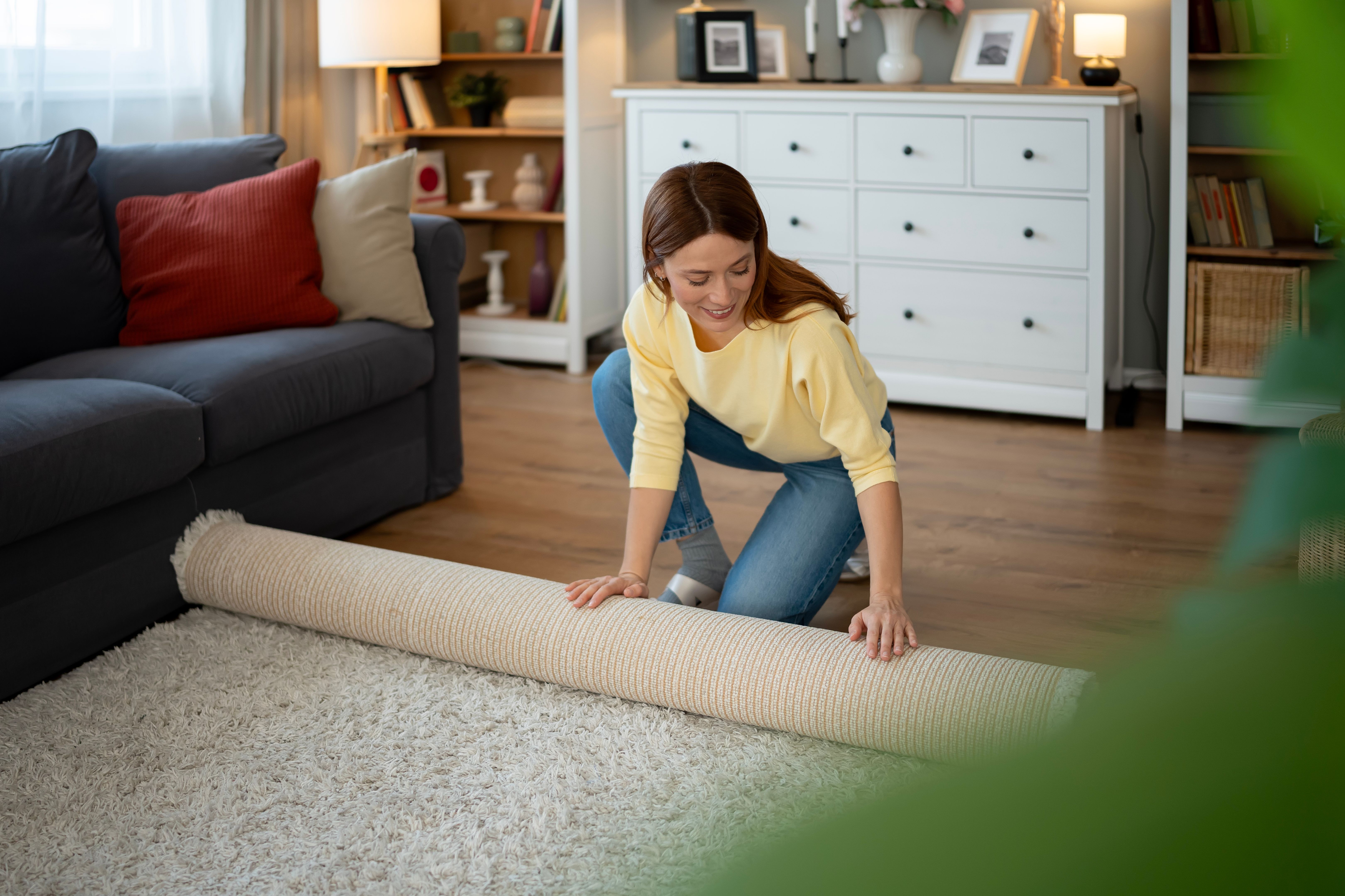 home carpet preparation