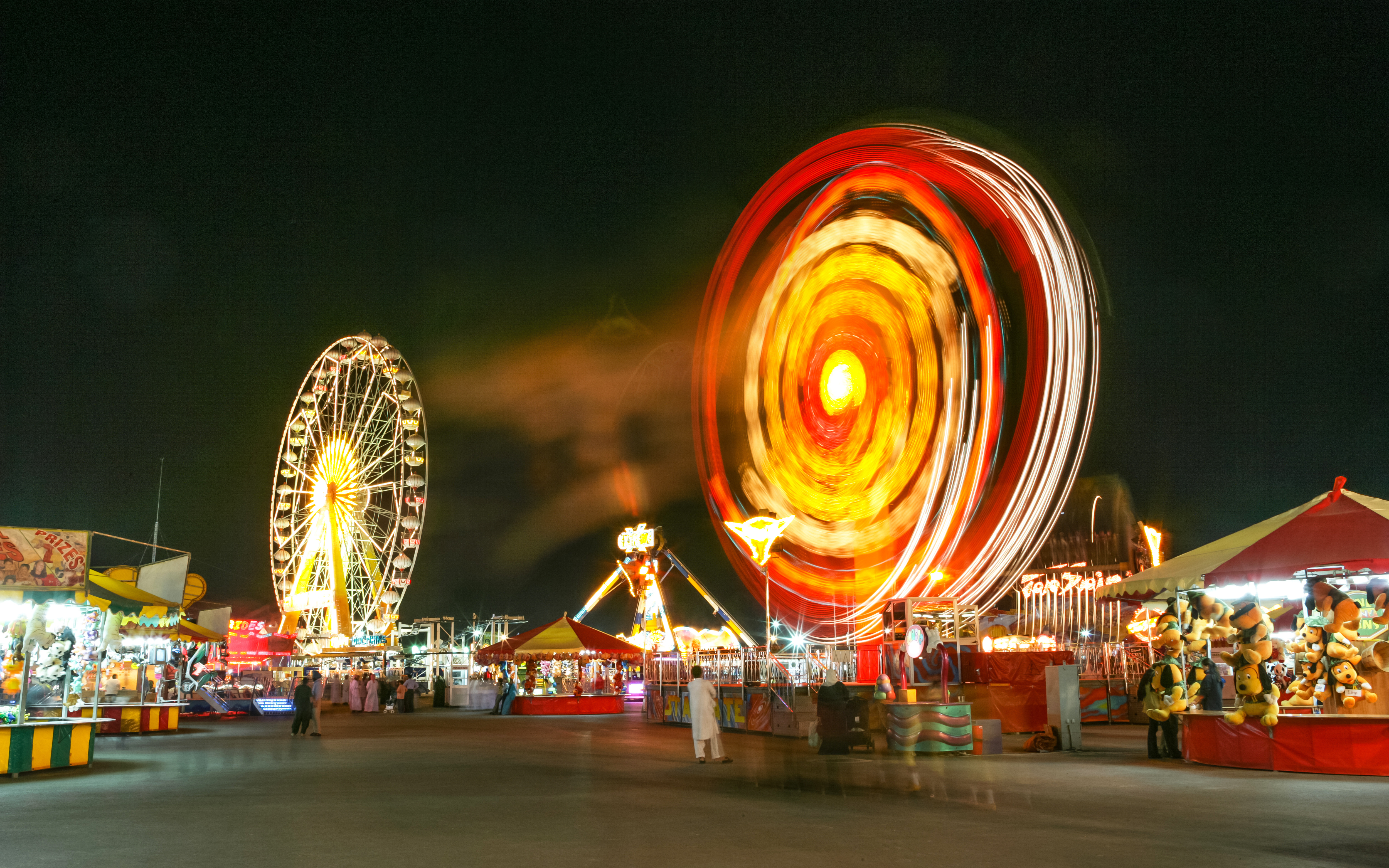 Night Time at Dubai Global Village