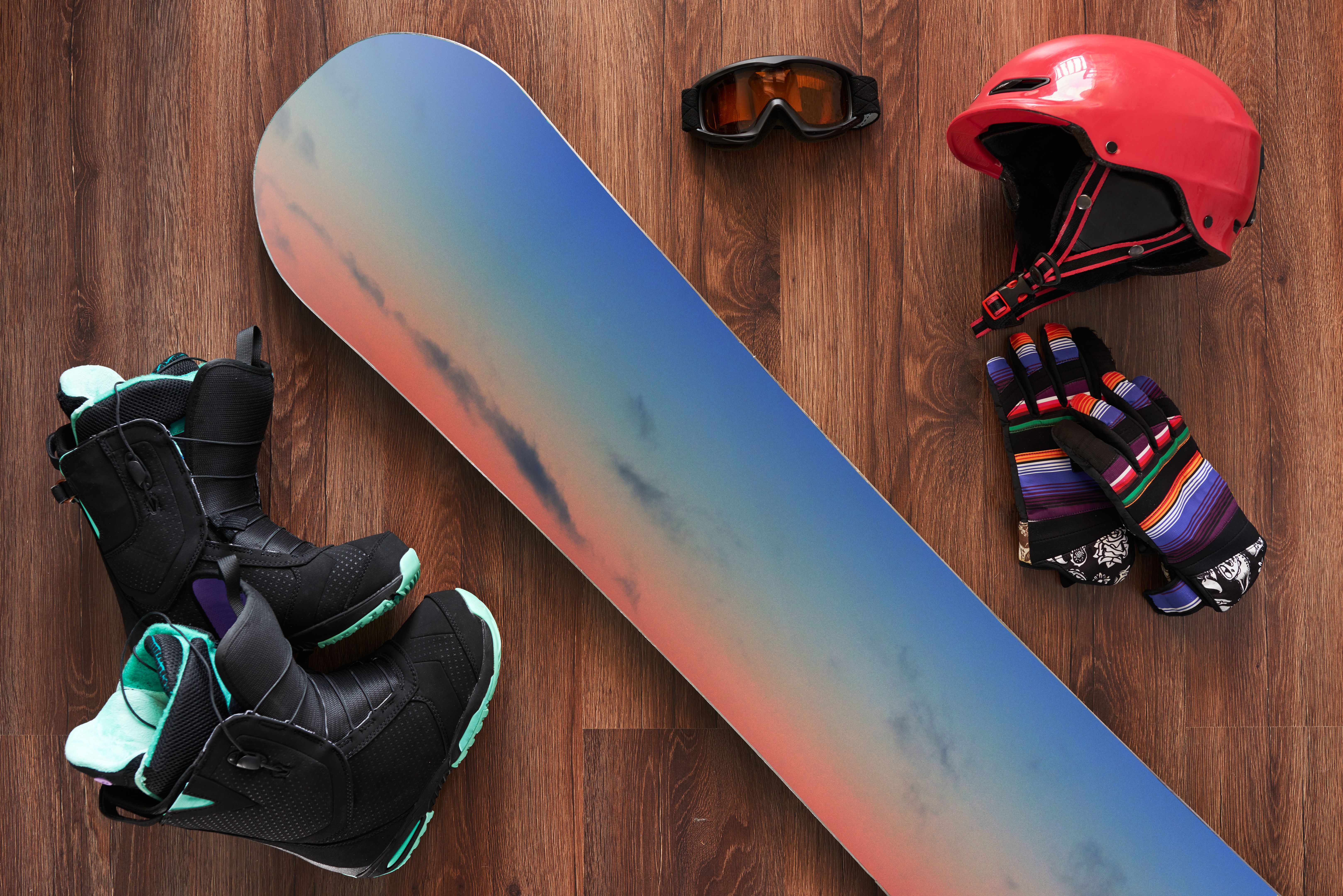 snowboarding gear