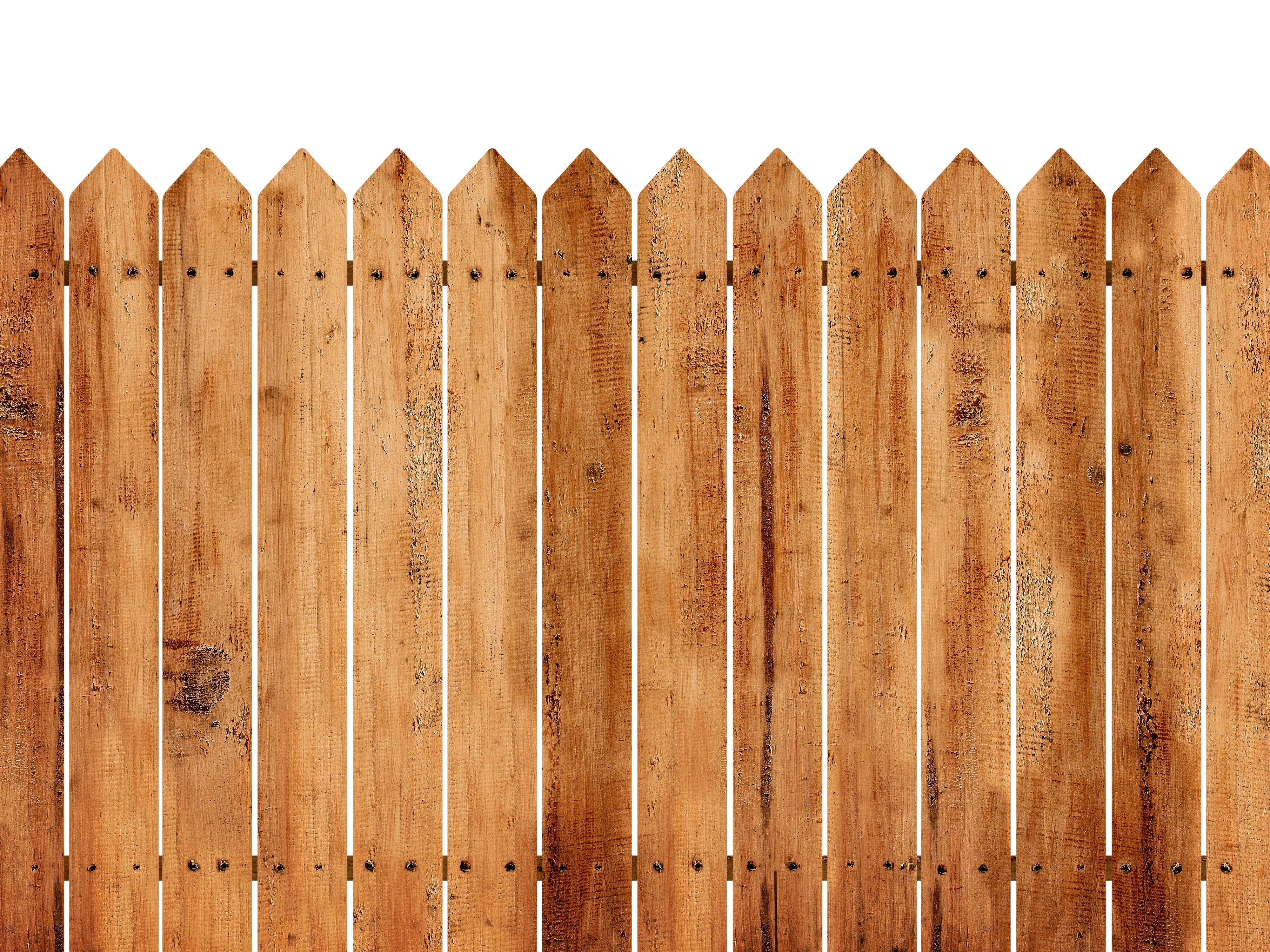 wooden fence closeup