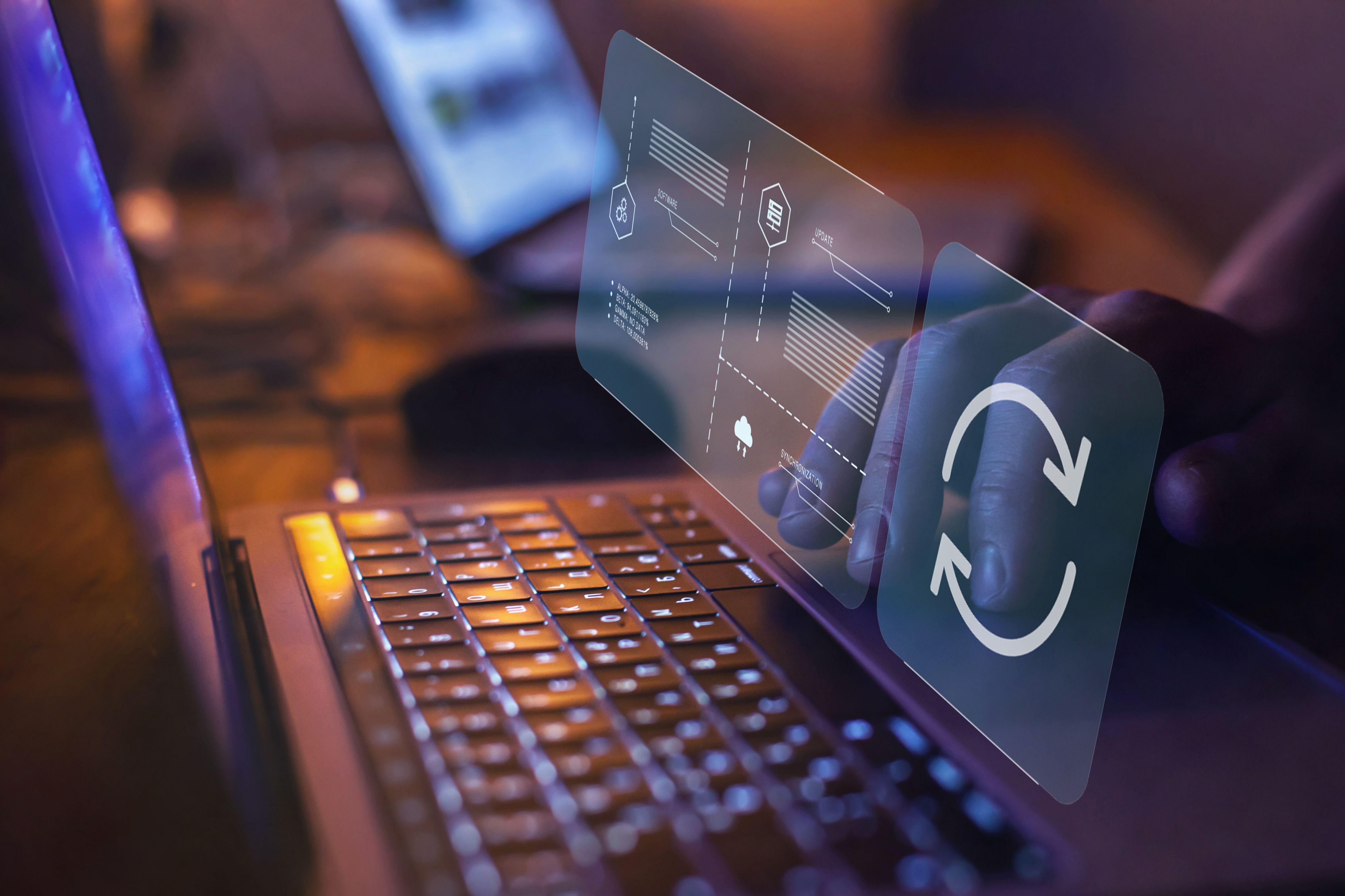 software app interface