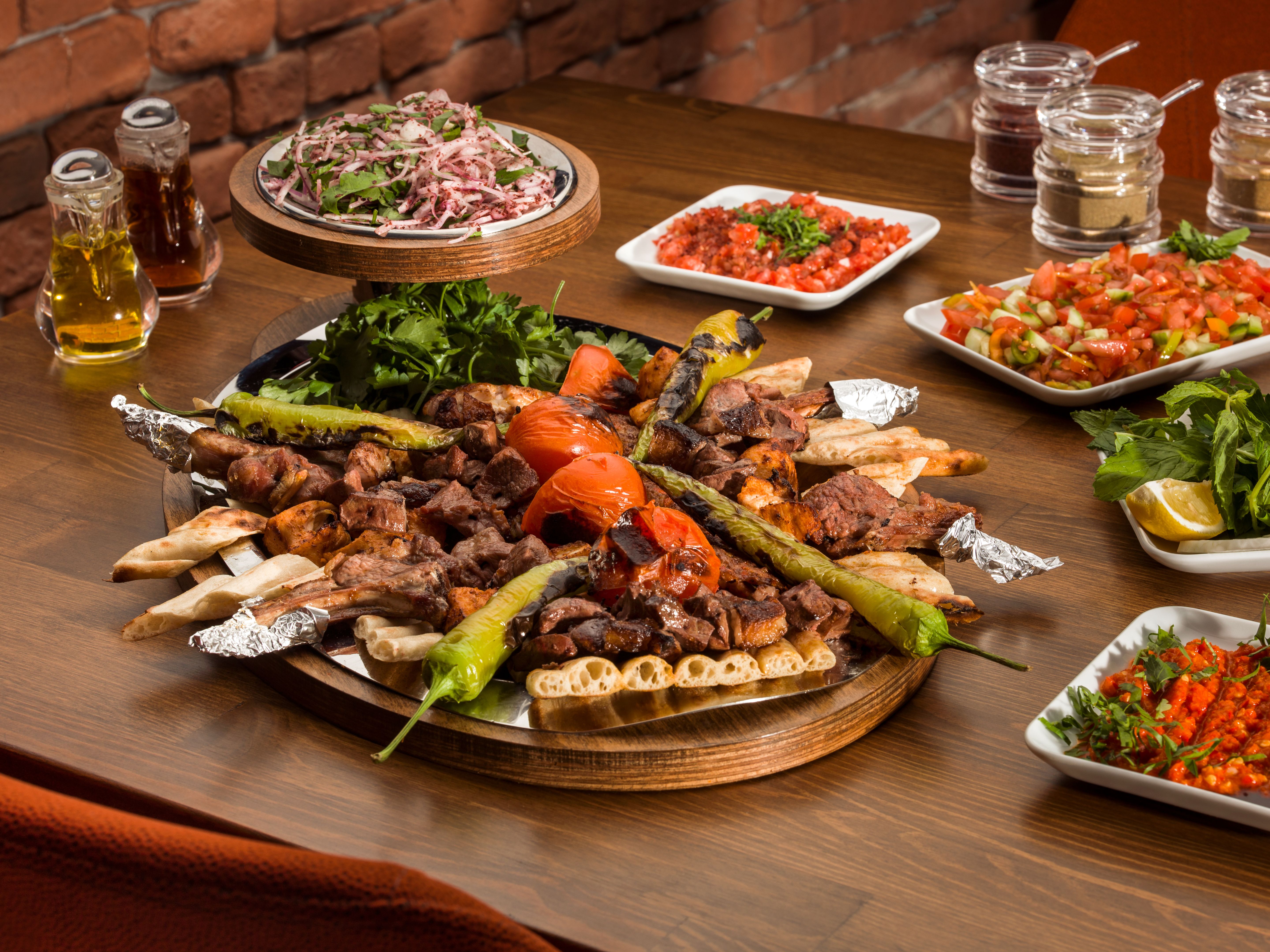 Traditional Mixed Kebab