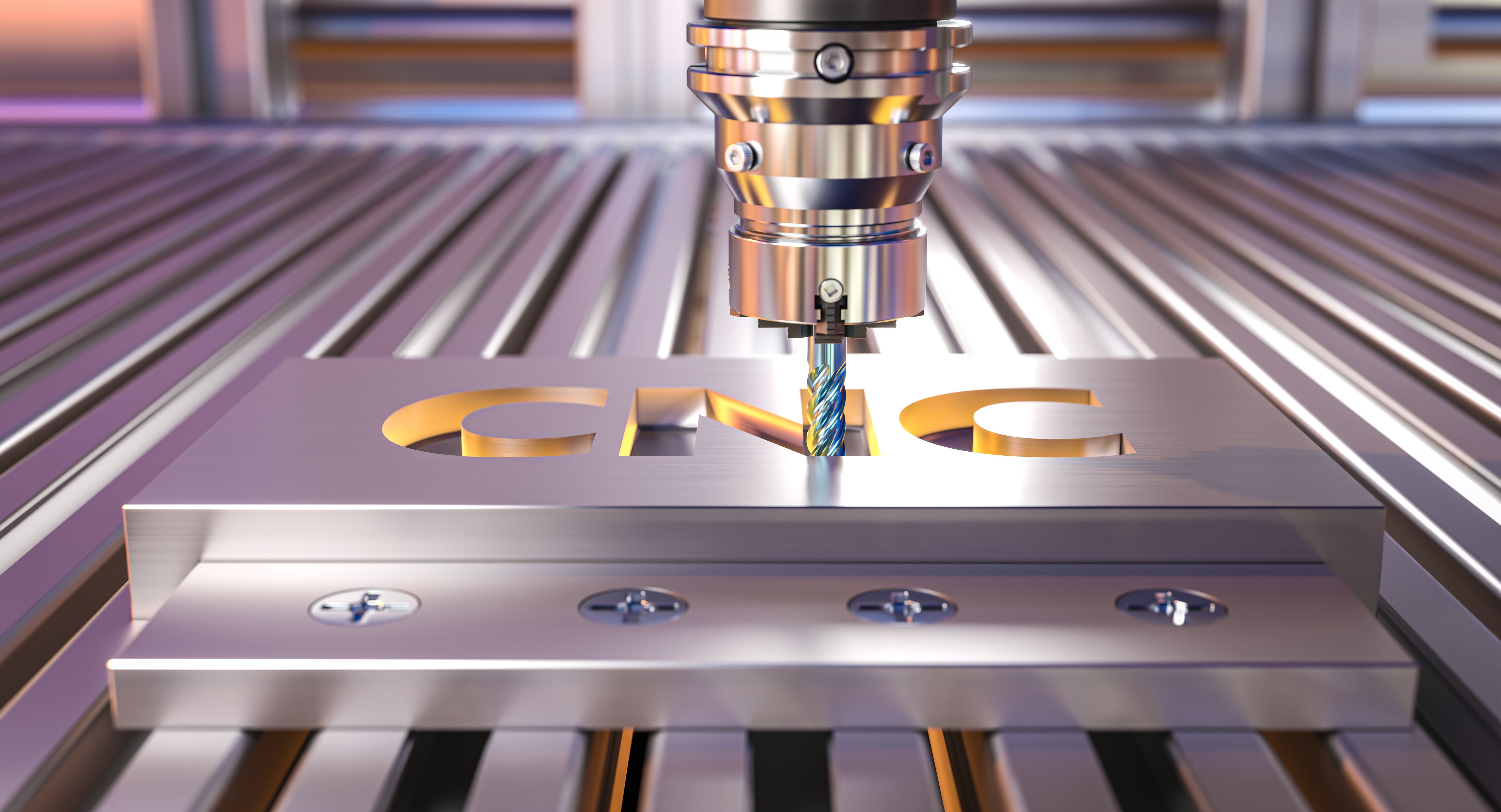 modern cnc machine
