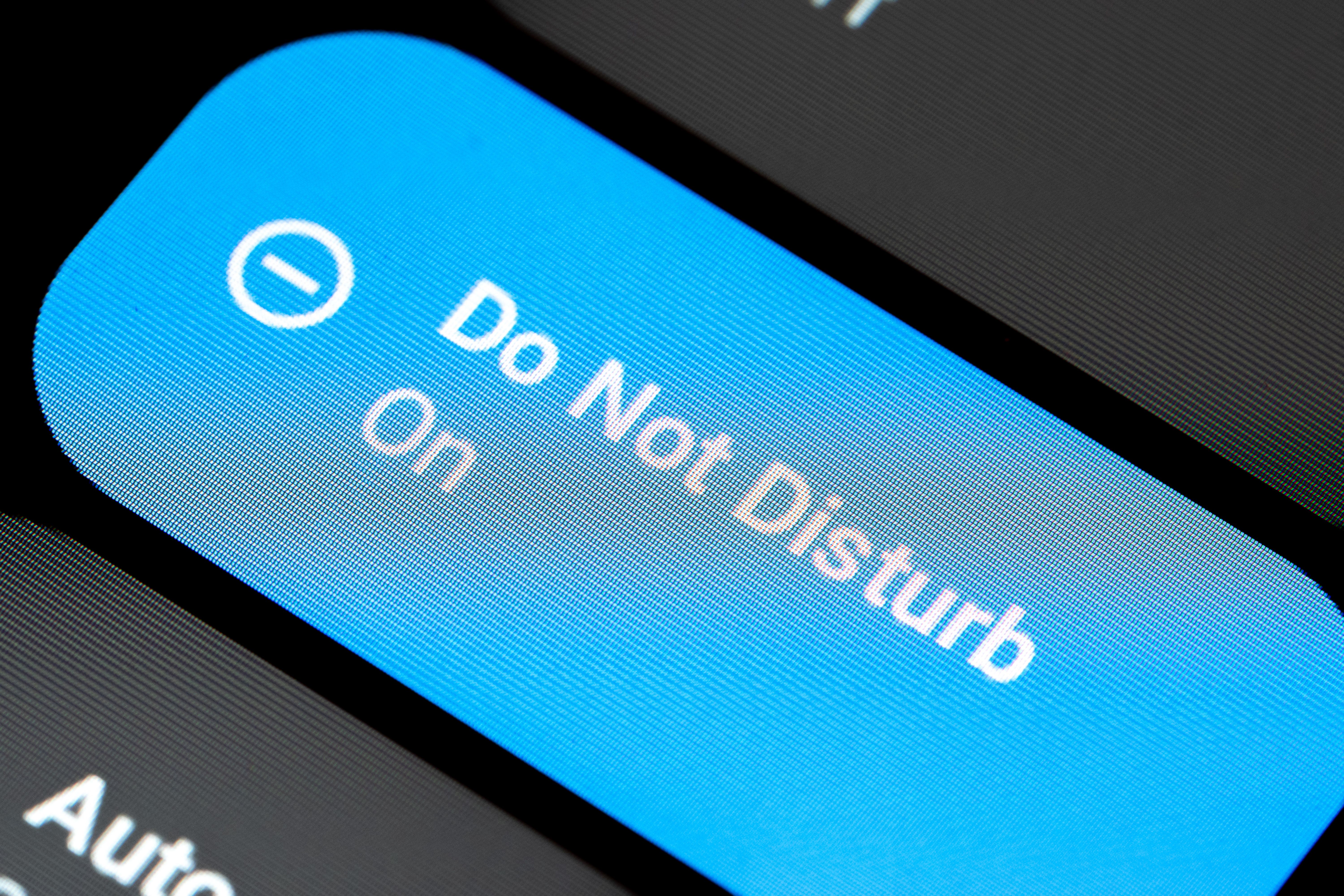 do not disturb phone