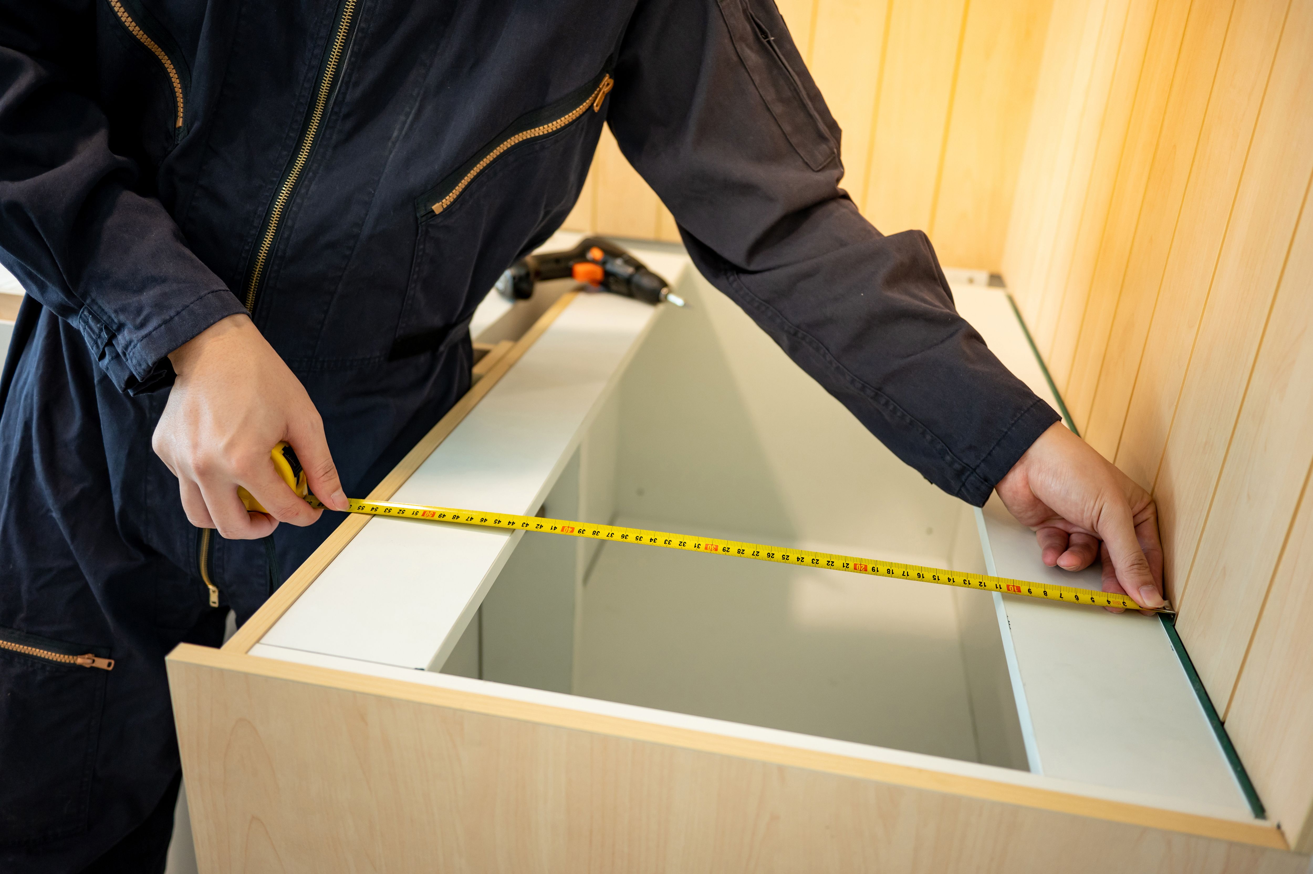 measuring countertops