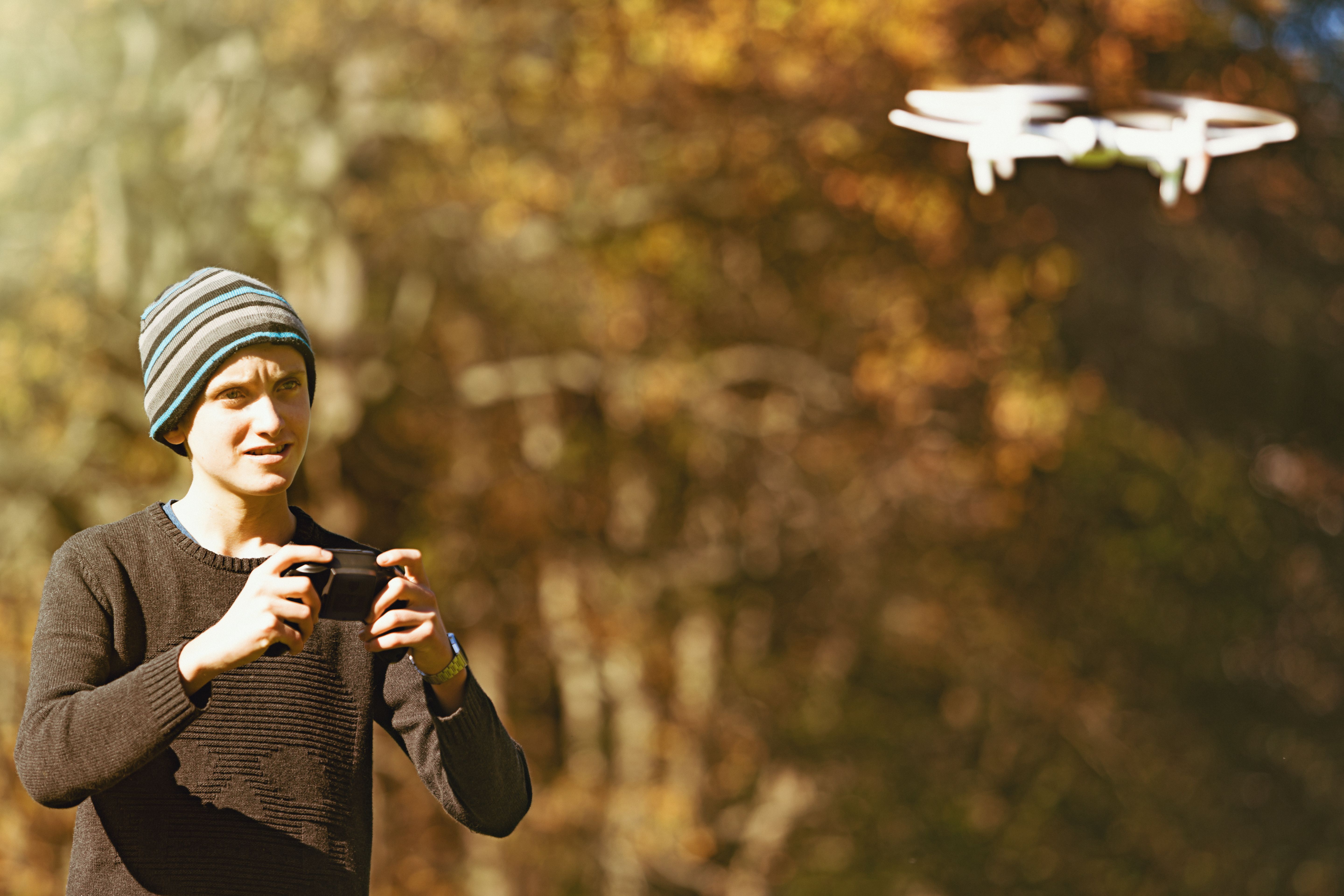 sports photographer drone