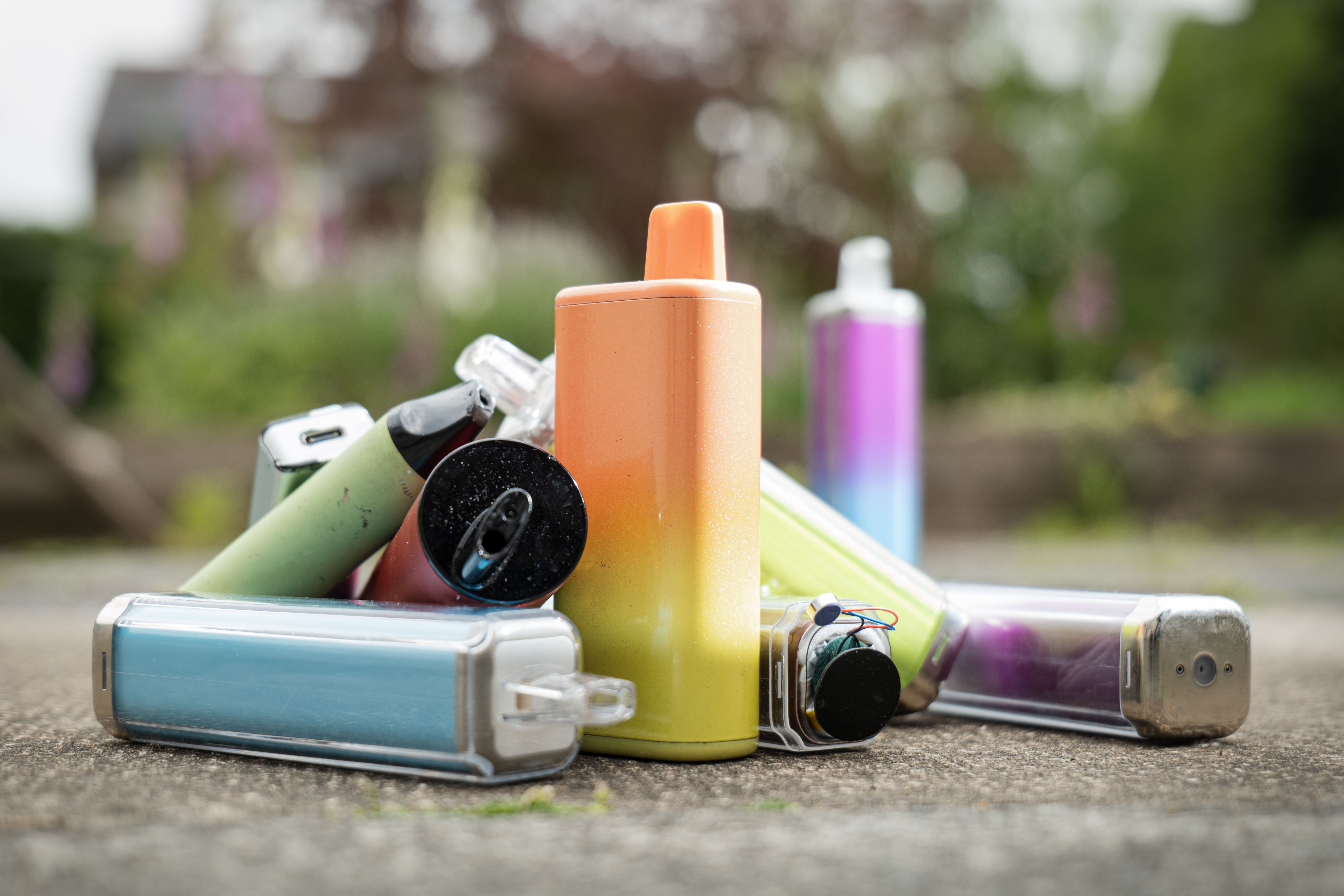 vape products display