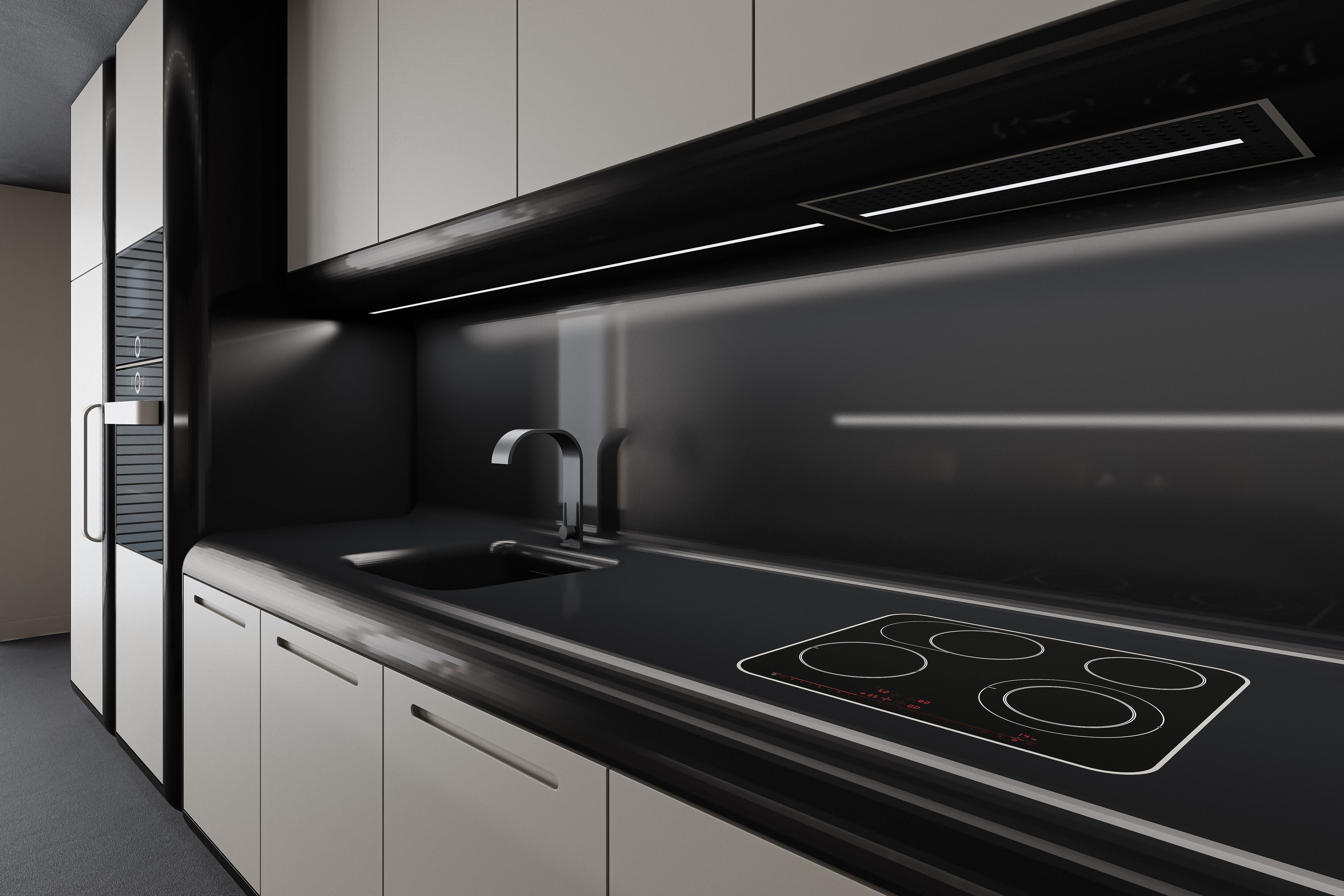 modern kitchen materials