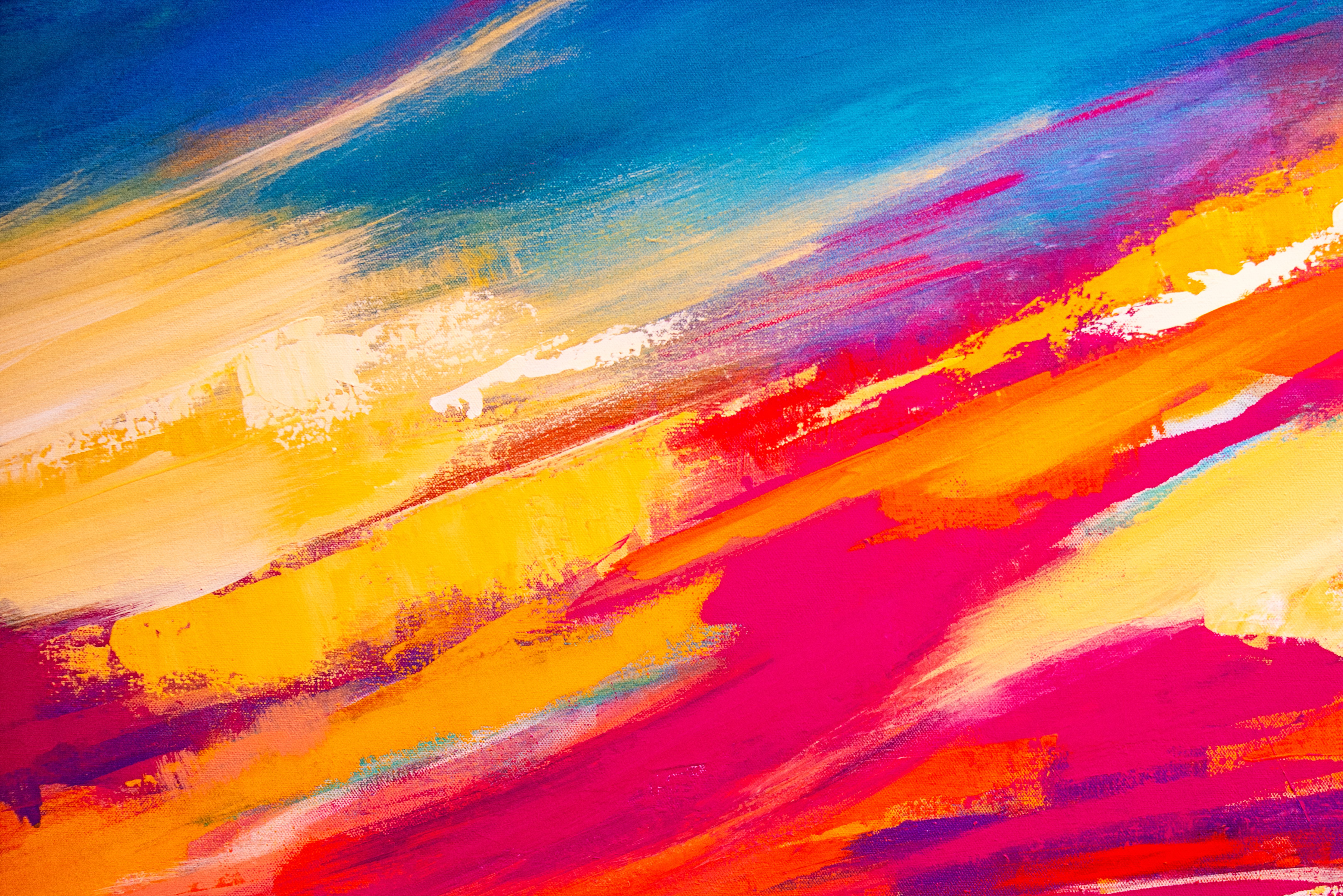 vibrant colors art