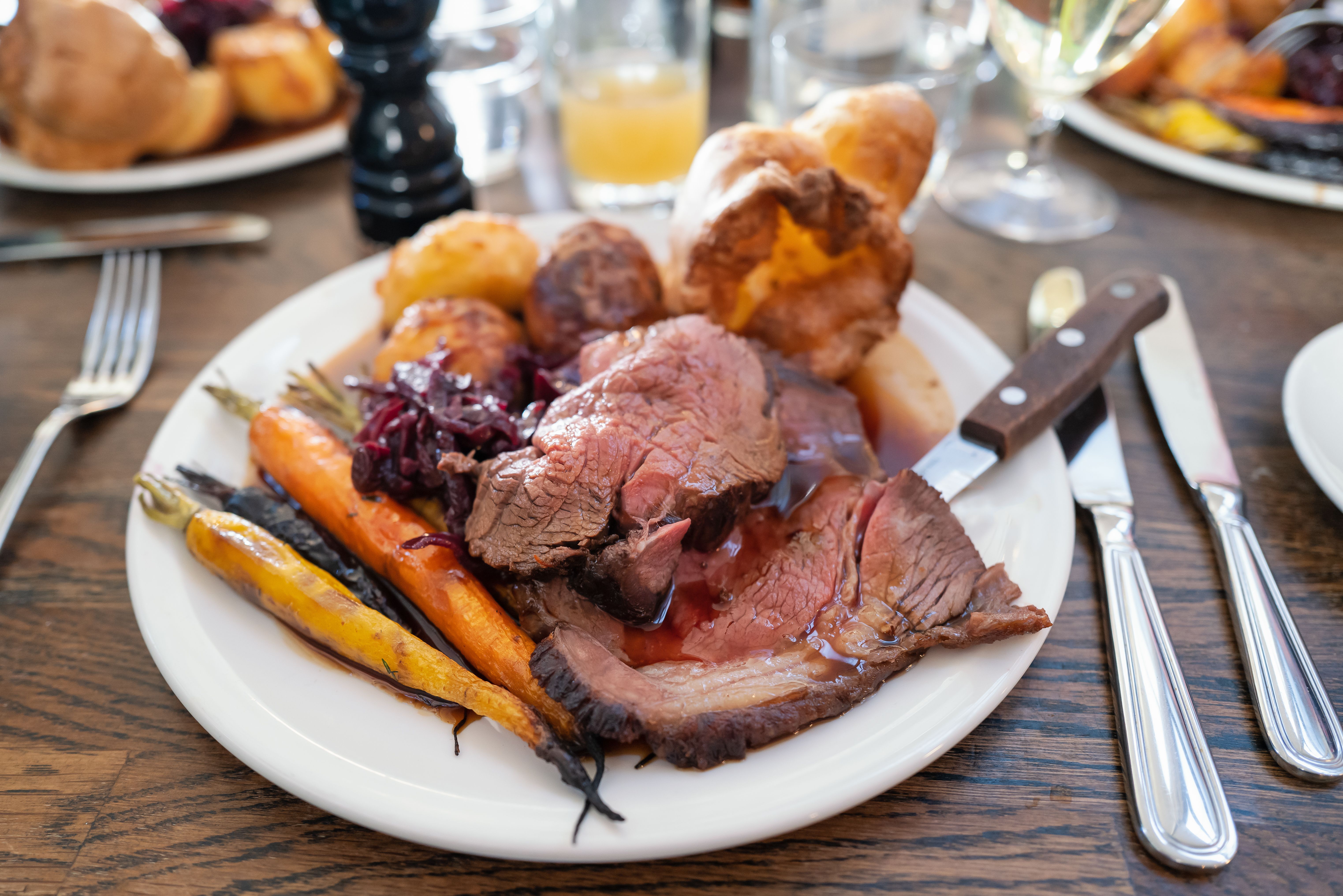 traditional british meal