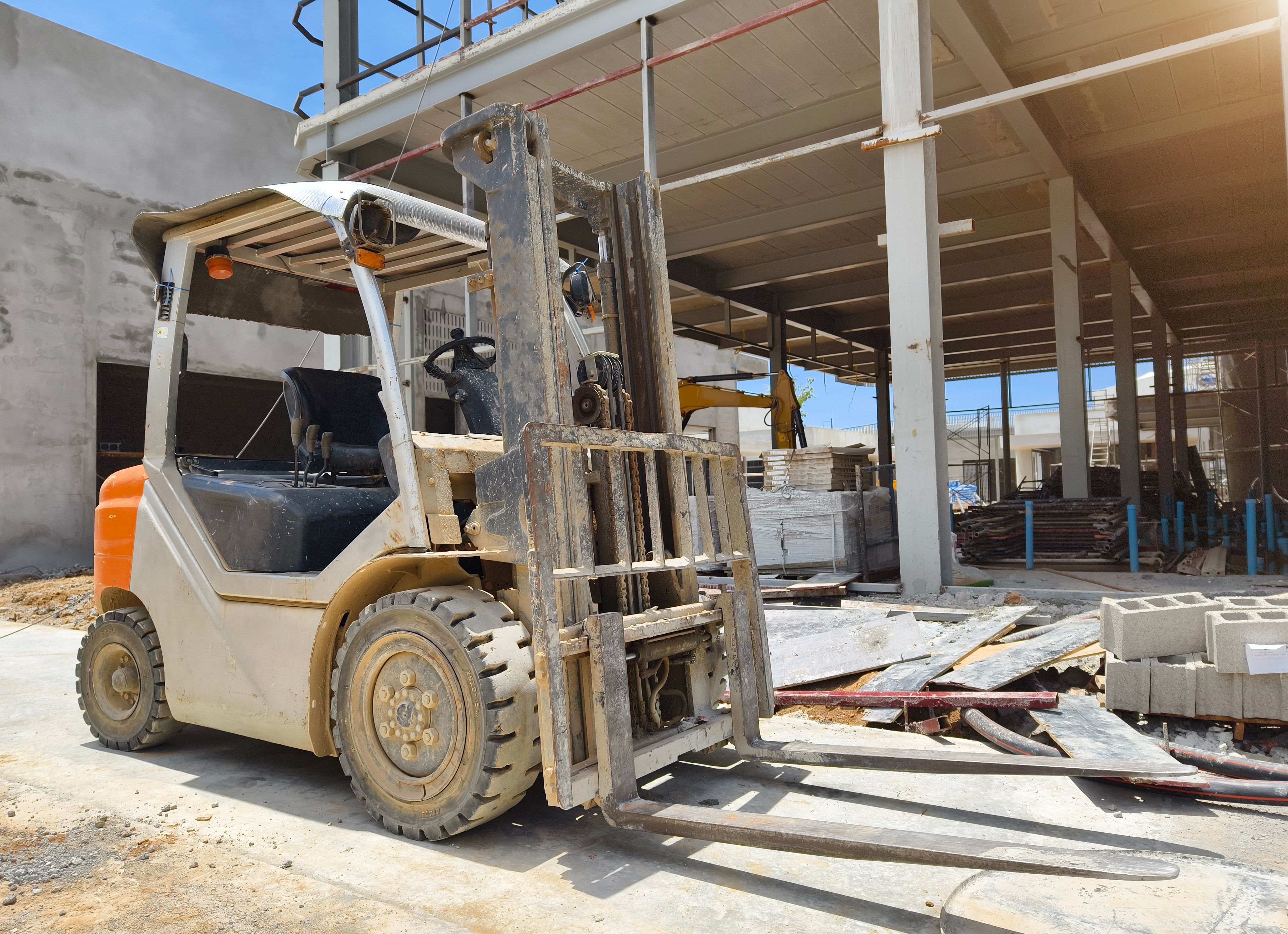 construction forklift