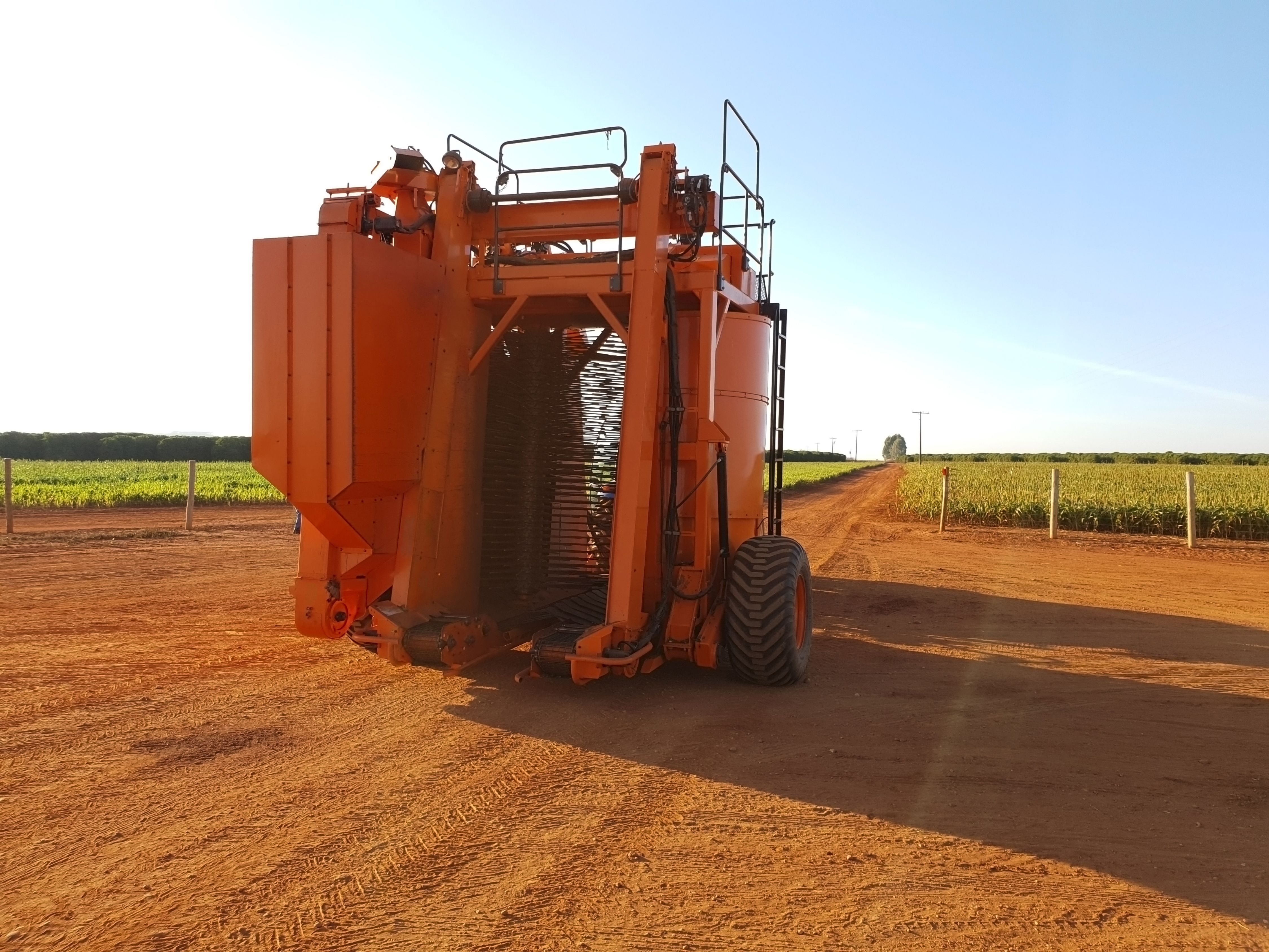 exportação máquinas agrícolas