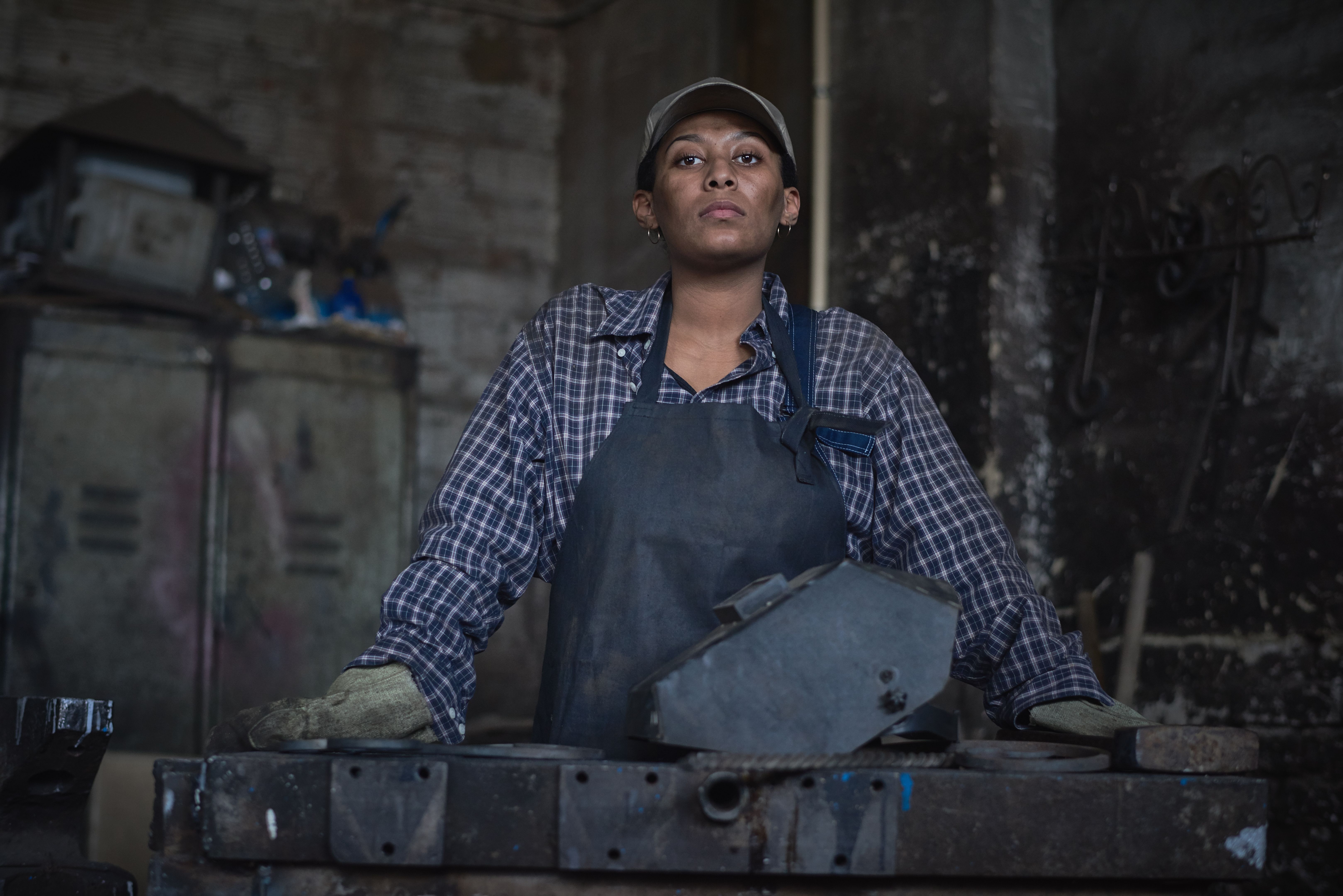 artisans crafting hats