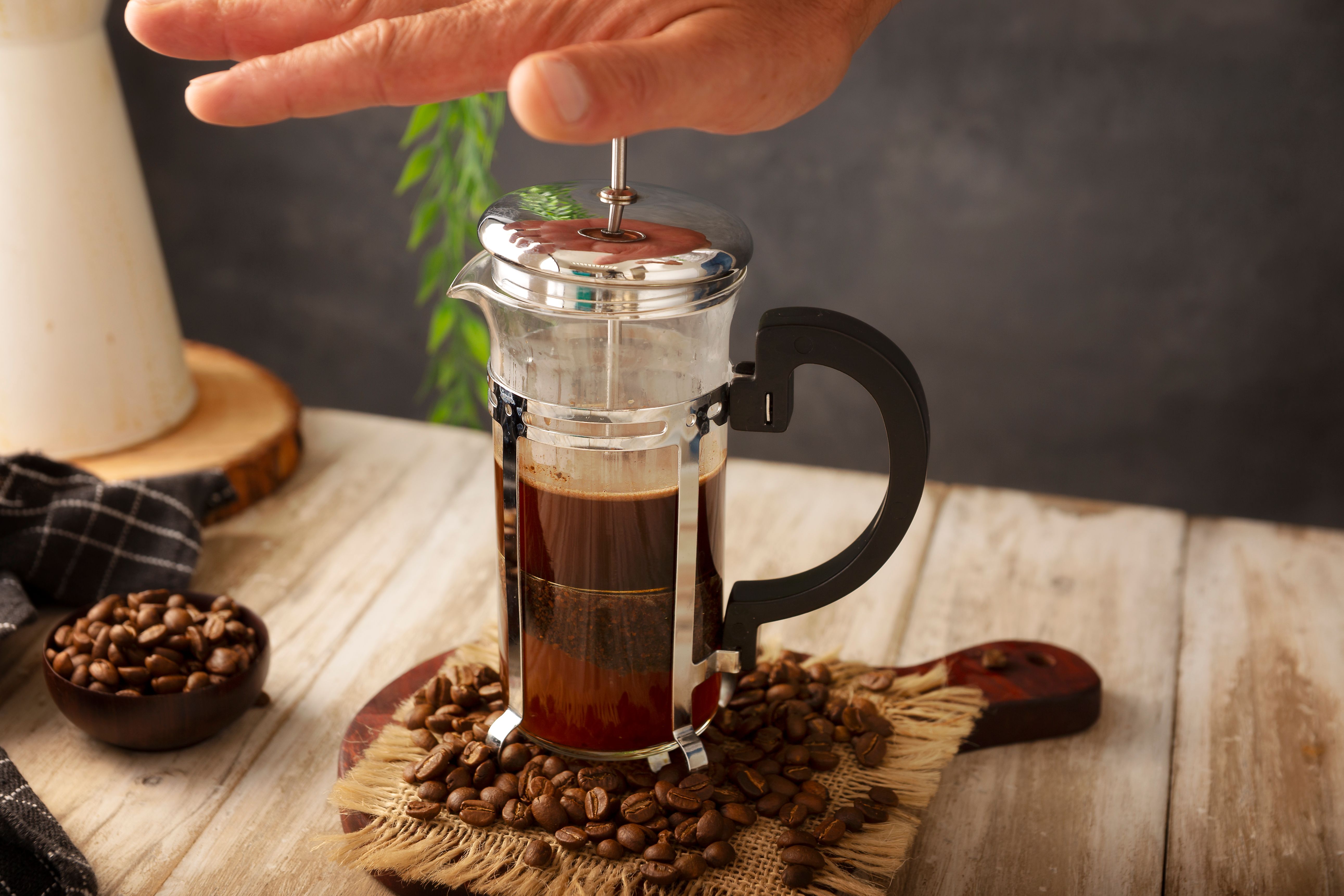 french press coffee