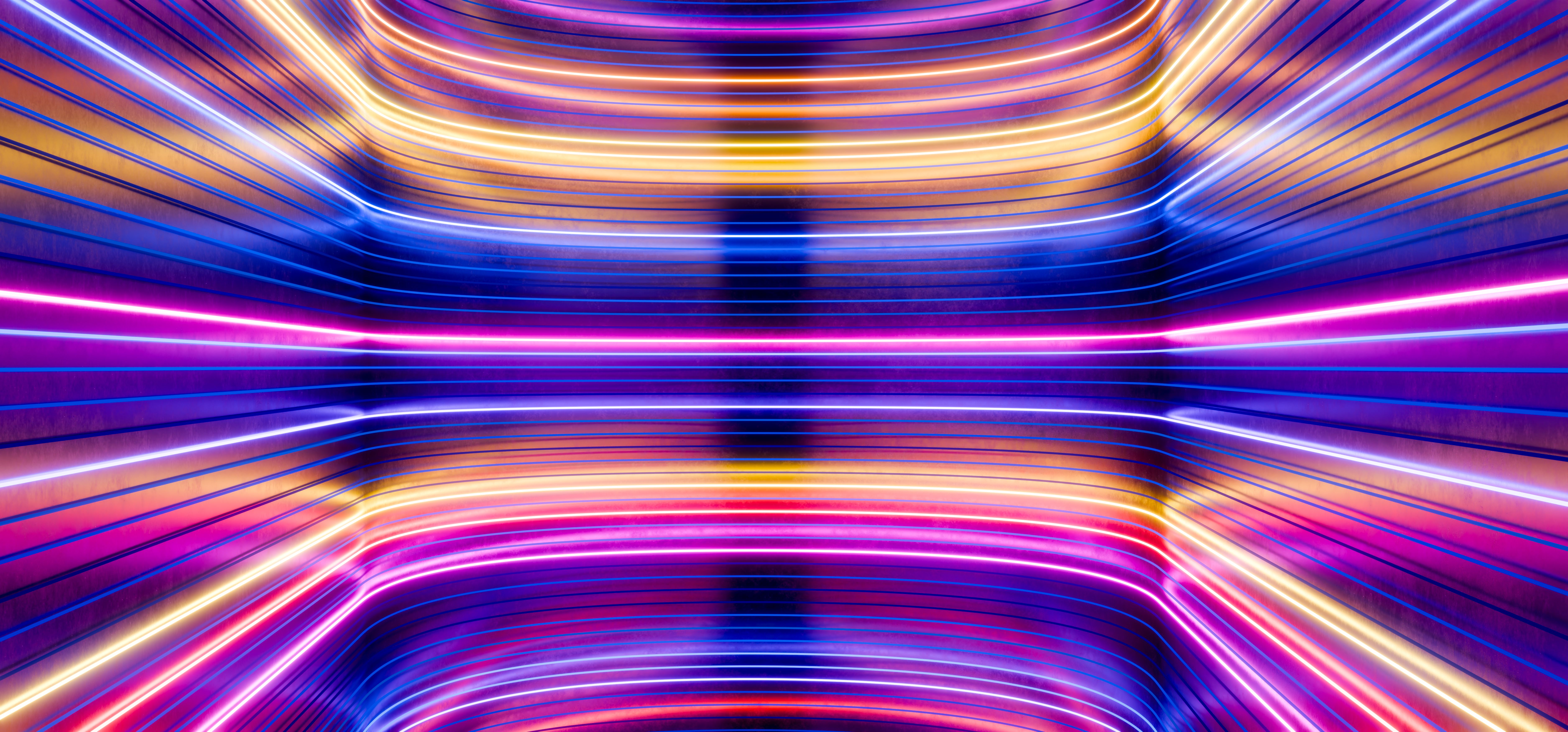 Fantastic wallpaper. Abstract neon background with glowing ascending lines. Network infrastructure. Blockchain technology. Abstract futuristic neon background with glowing ascending lines. 3d render. Fantastic wallpaper. Abstract neon background with glowing ascending lines. Network infrastructure. Blockchain technology. Abstract futuristic neon background with glowing ascending lines. 3d render.