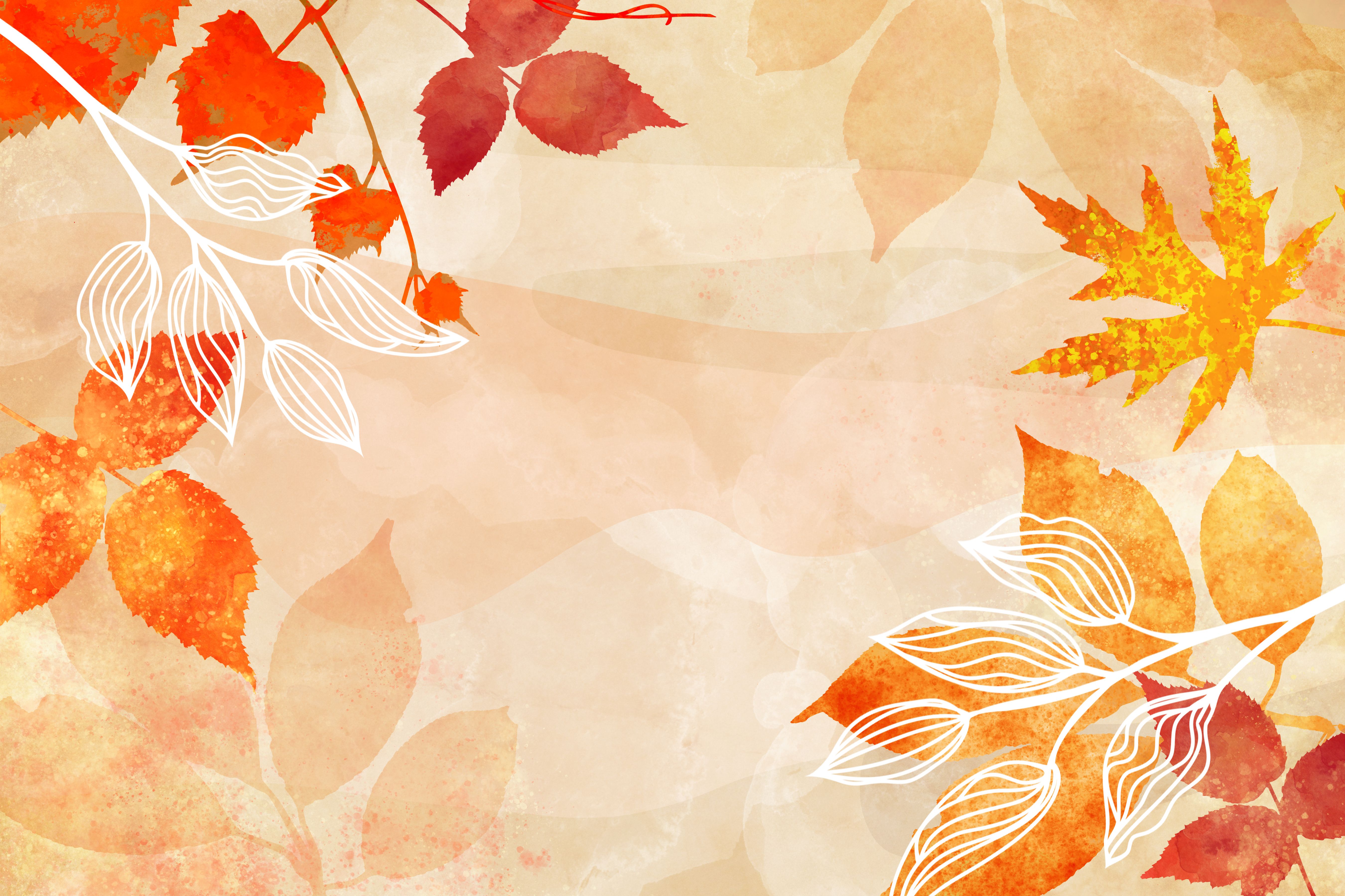fall leaves wedding