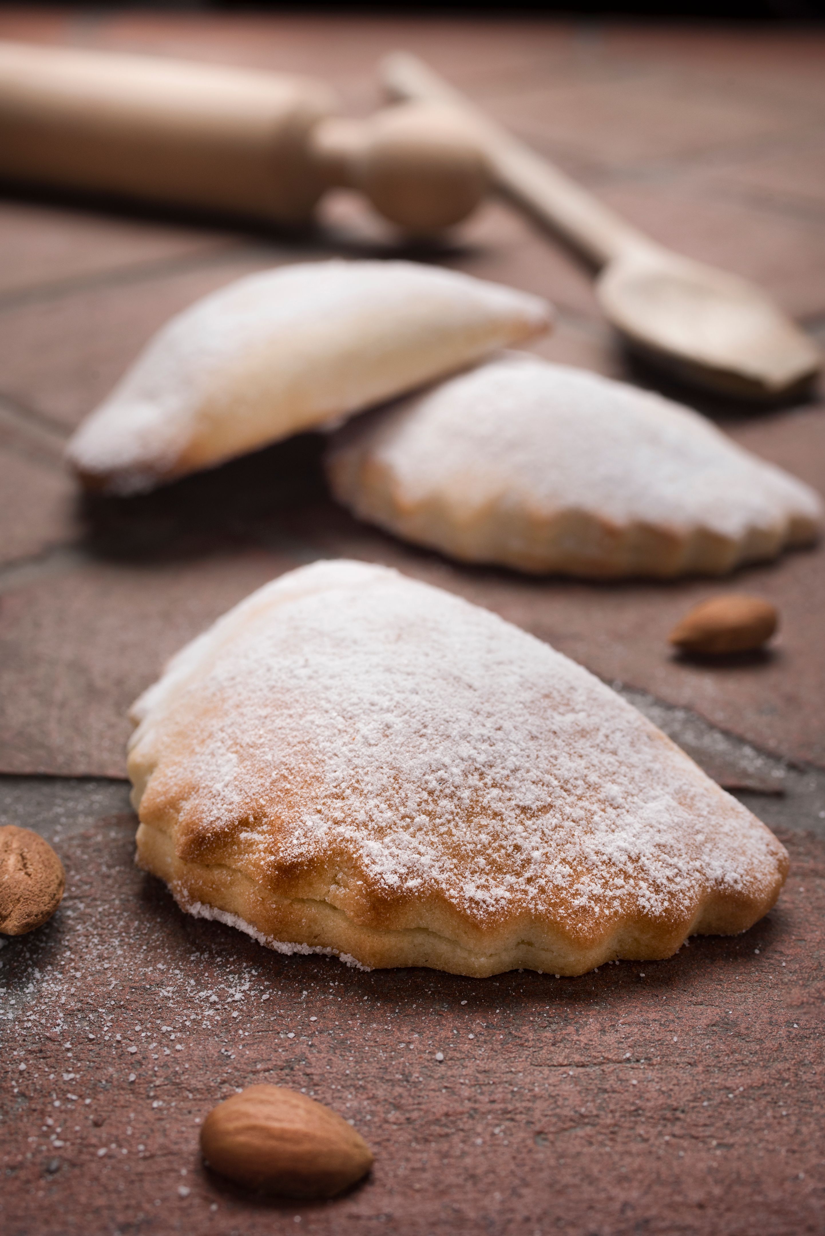 Cassatelle di Agira. sweet typical of the Sicilian hinterland
