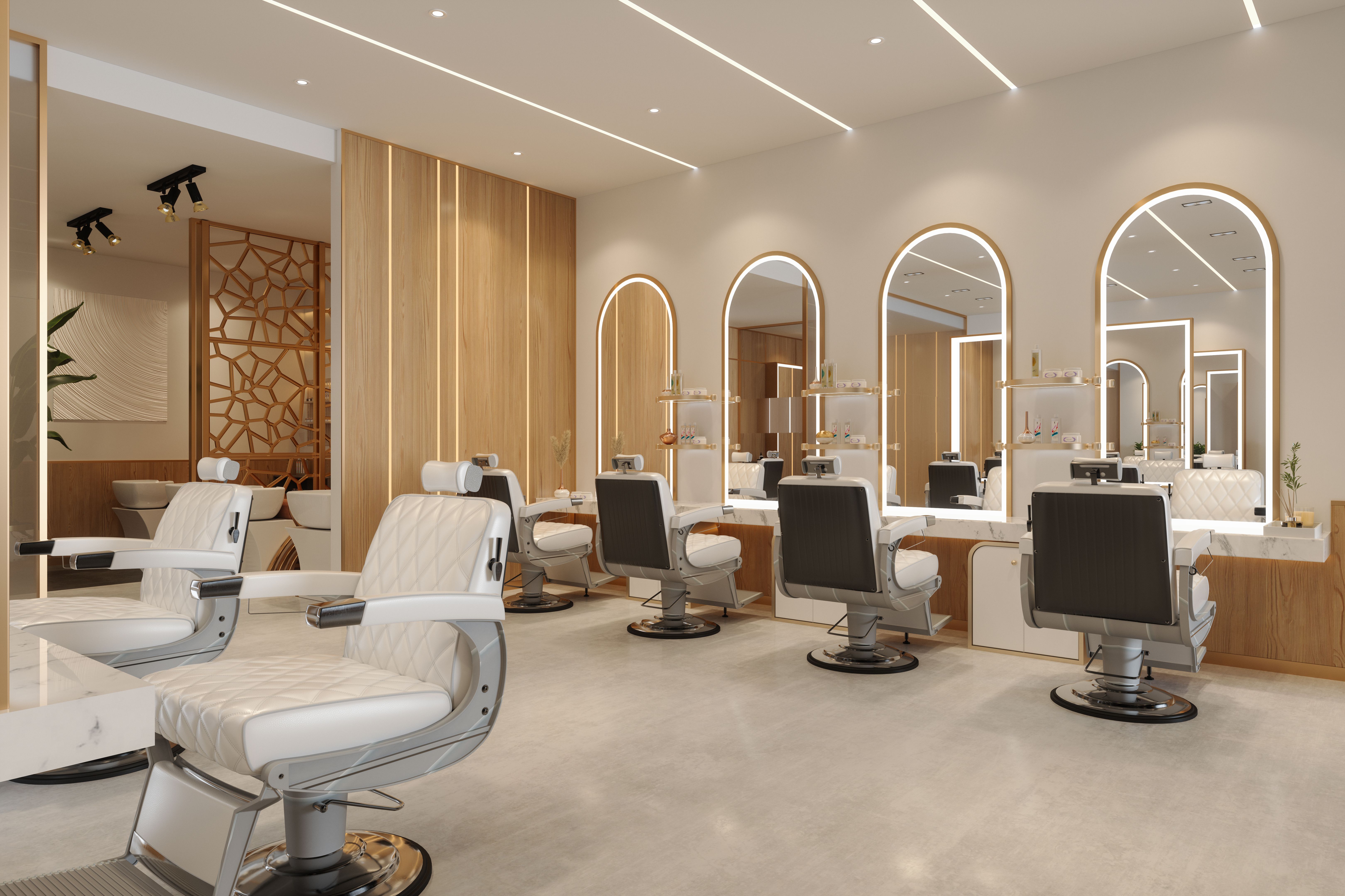 luxury hair salon