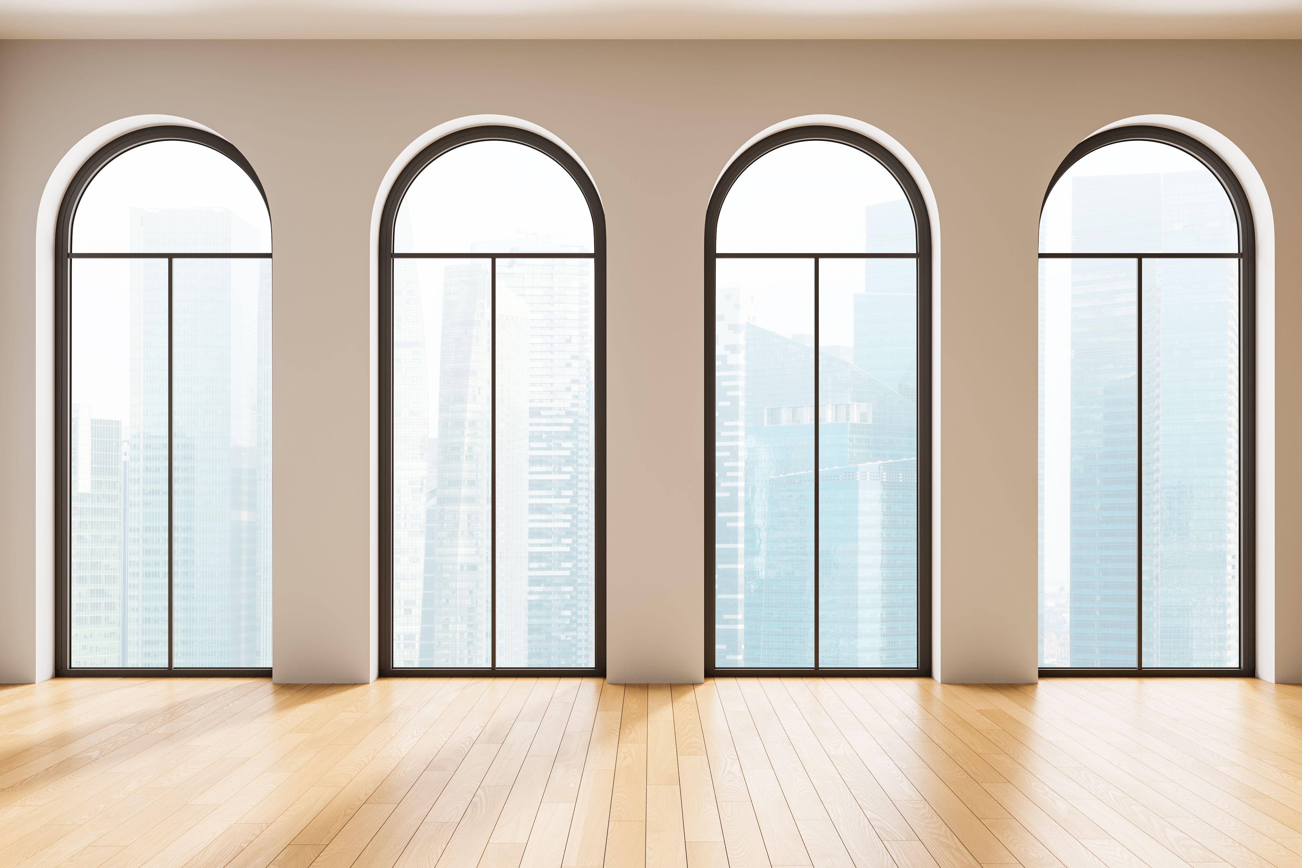 floor to ceiling windows