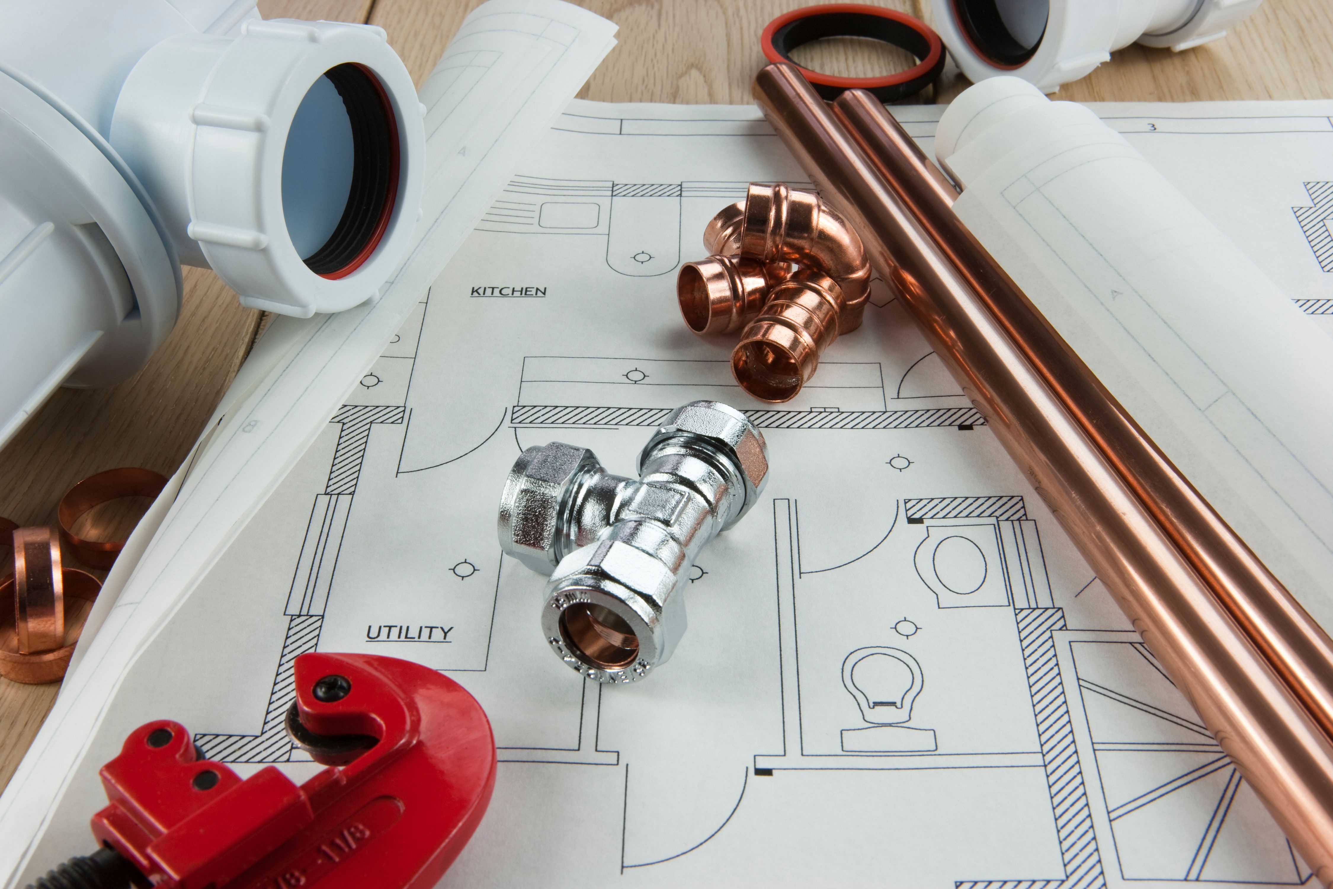 plumbing system diagram