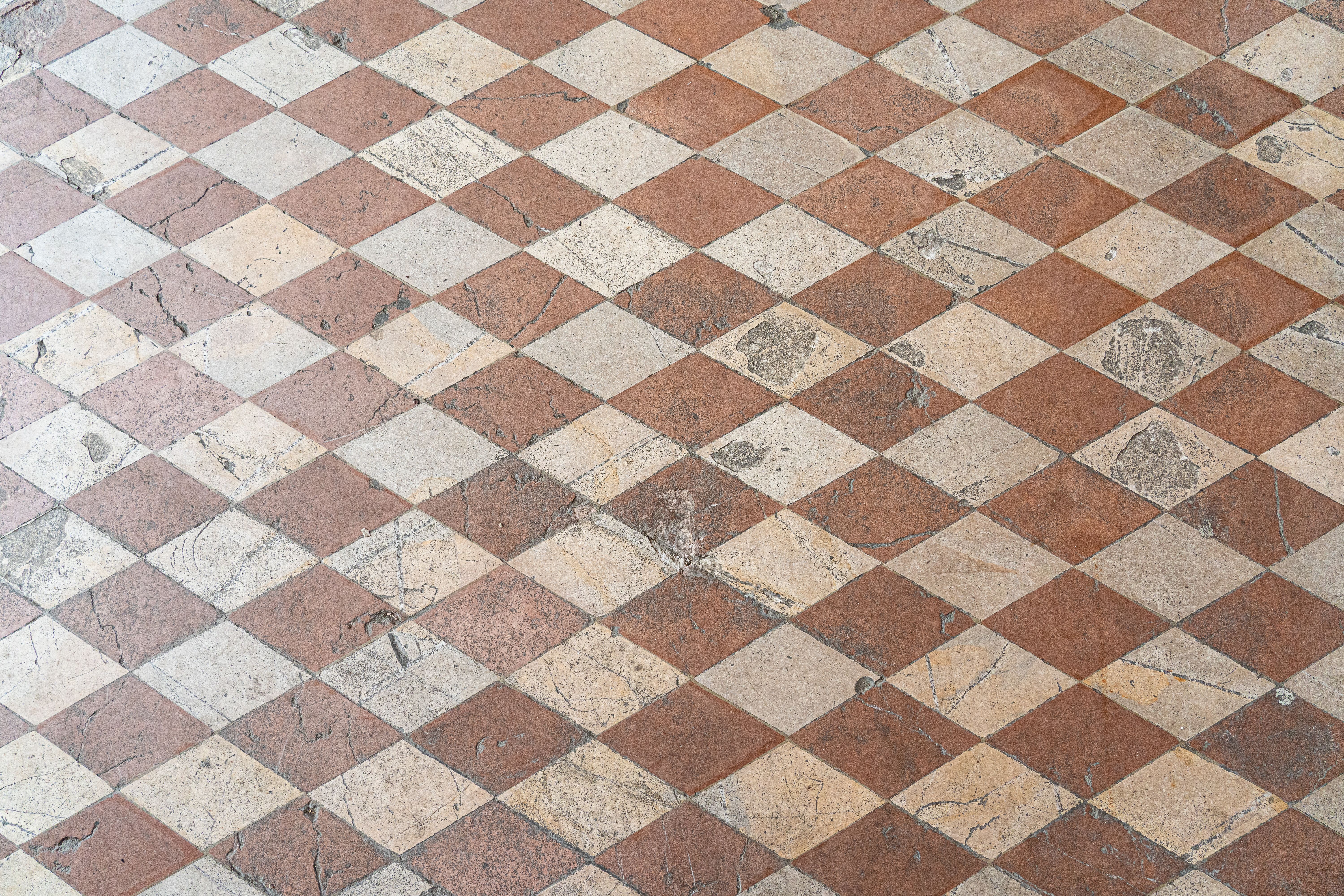 geometric tile flooring