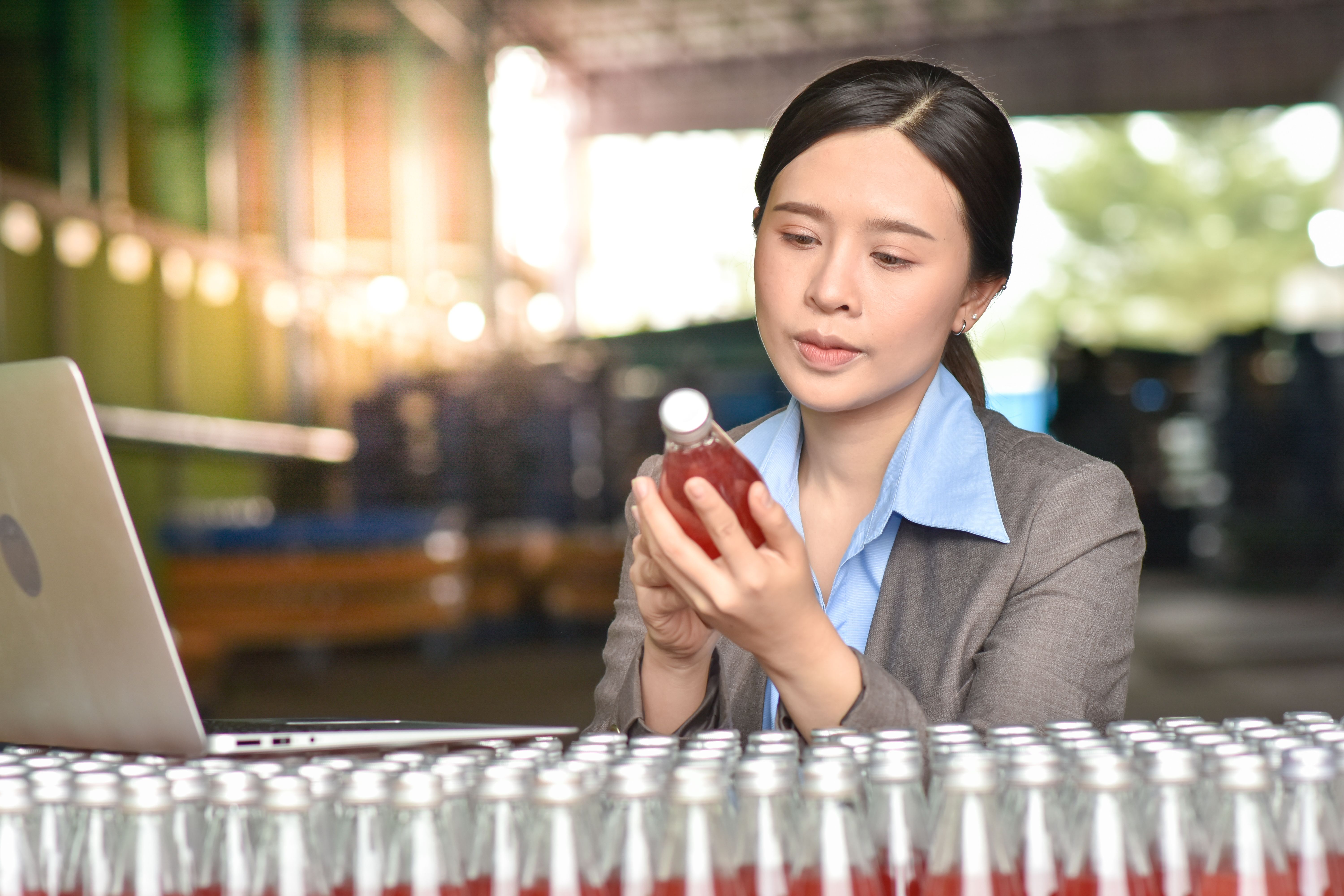 restocking beverages