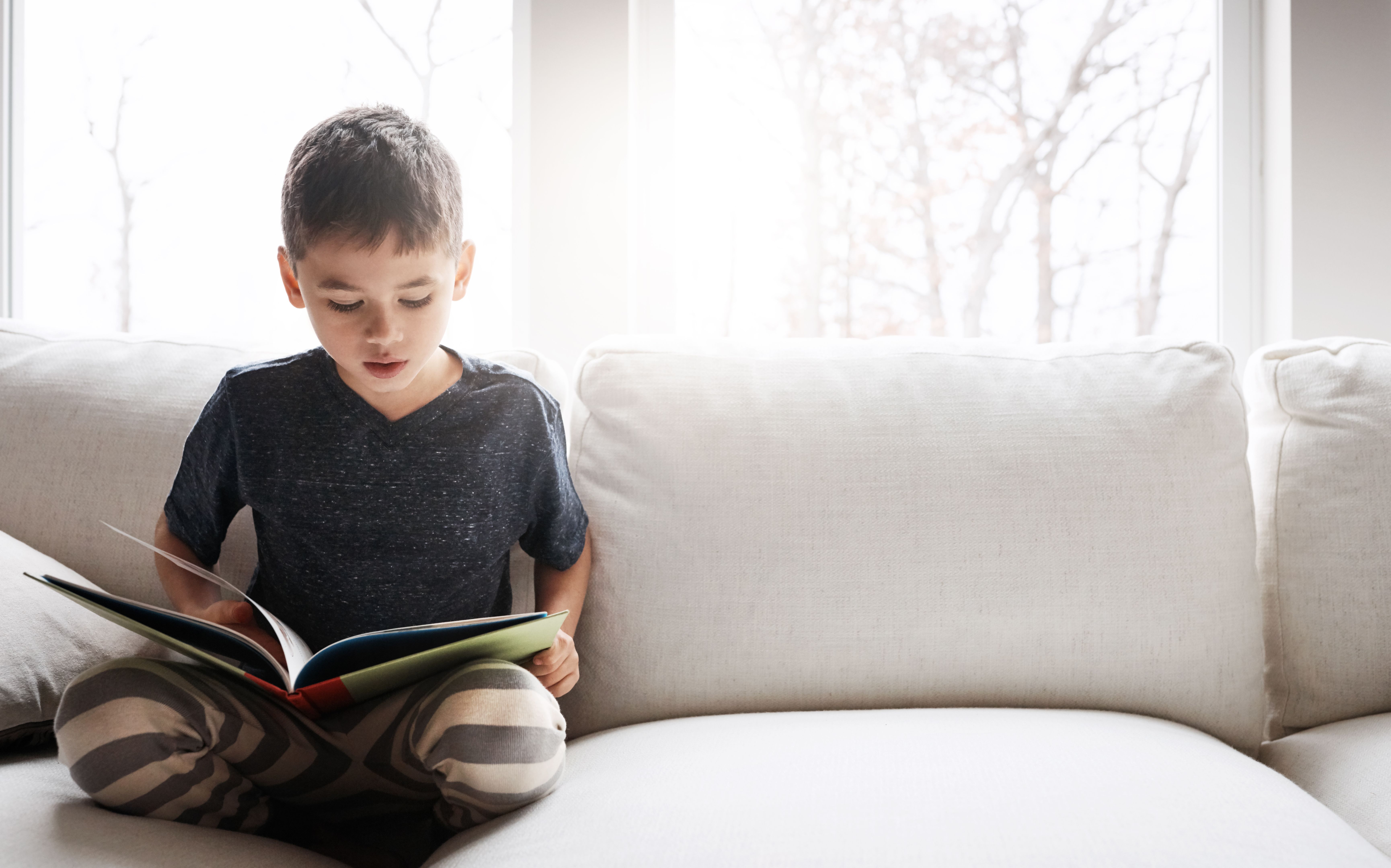 child reading