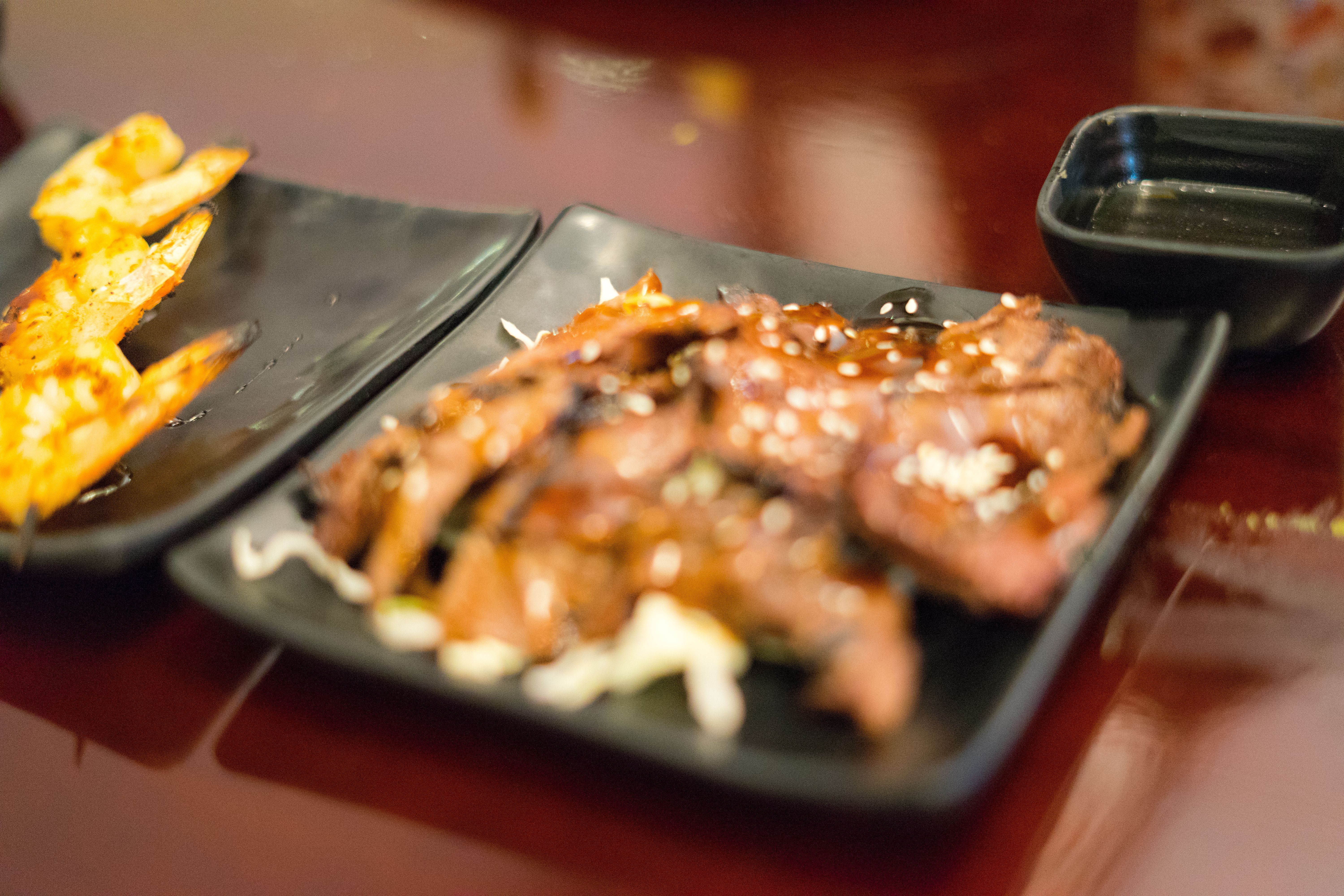 BBQ Shrimp and beef BBQ Shrimp and beef