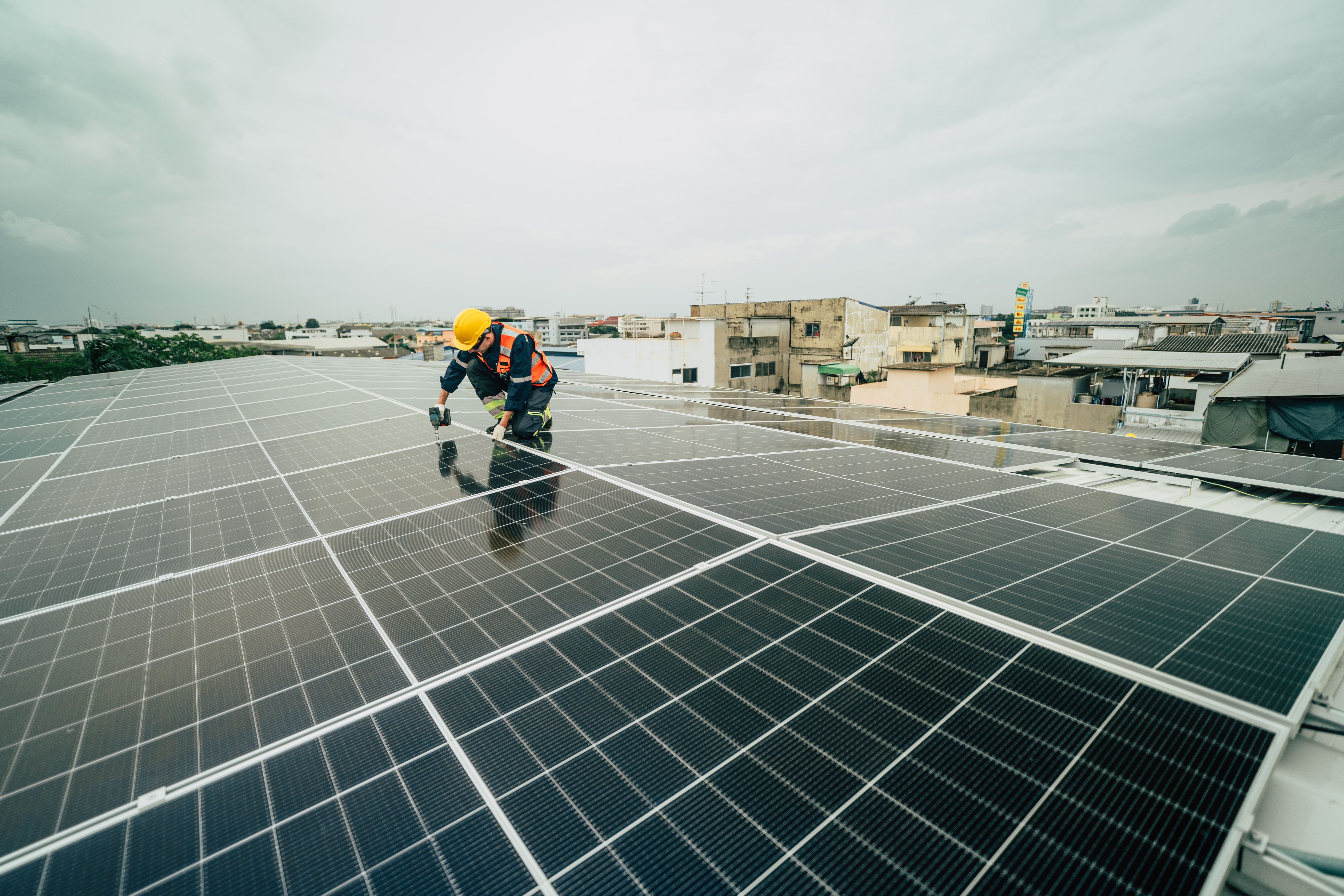 solar farm maintenance