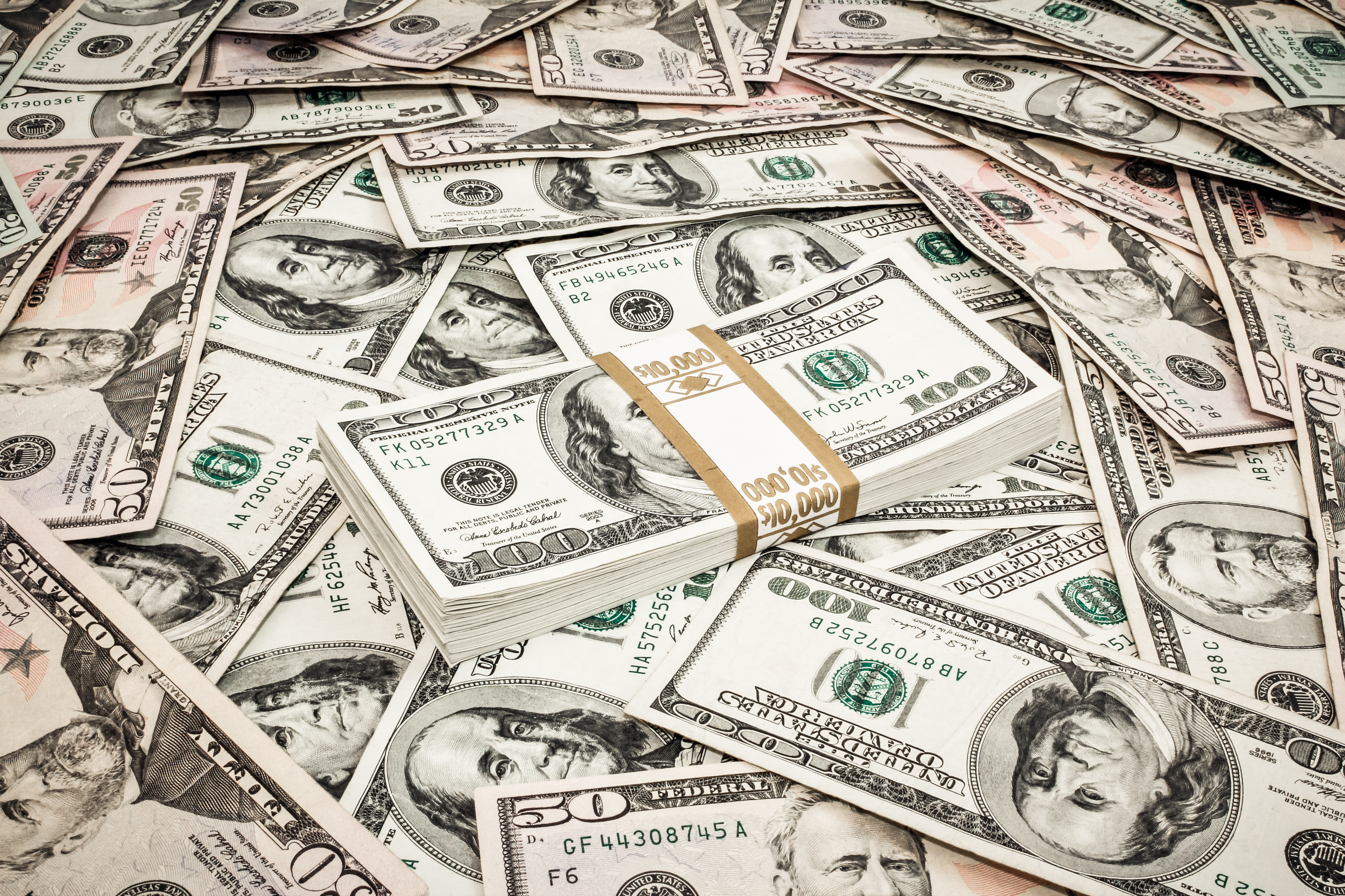 US Dollars Background