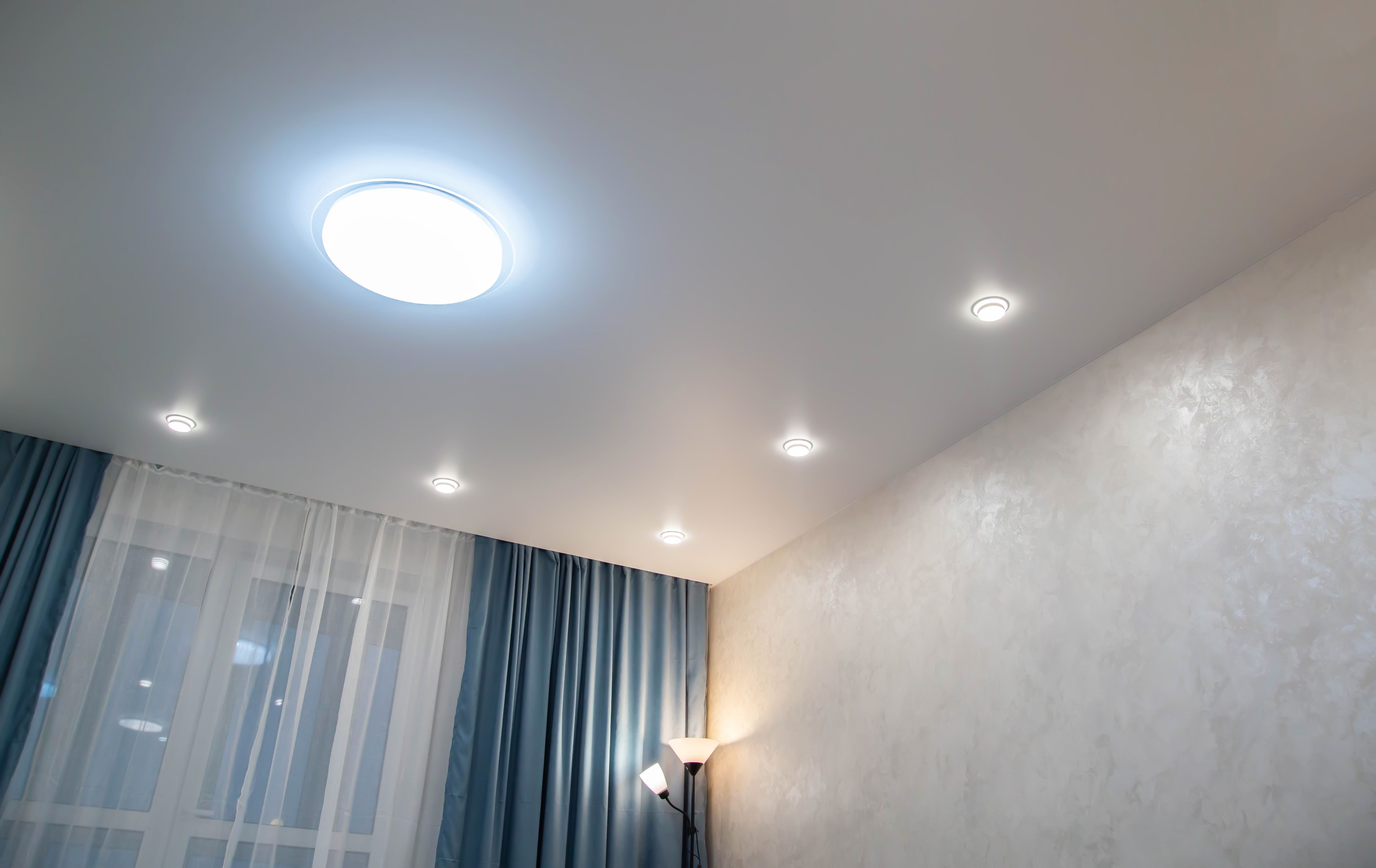 bright room lighting