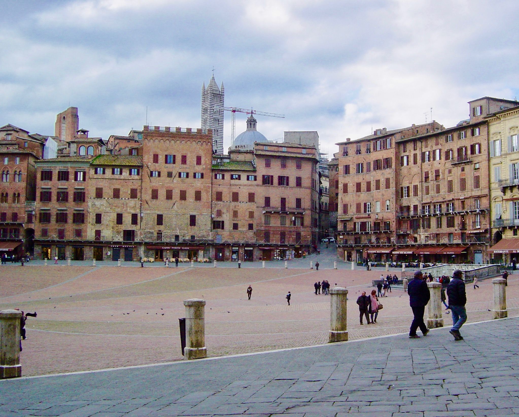 siena historic streets