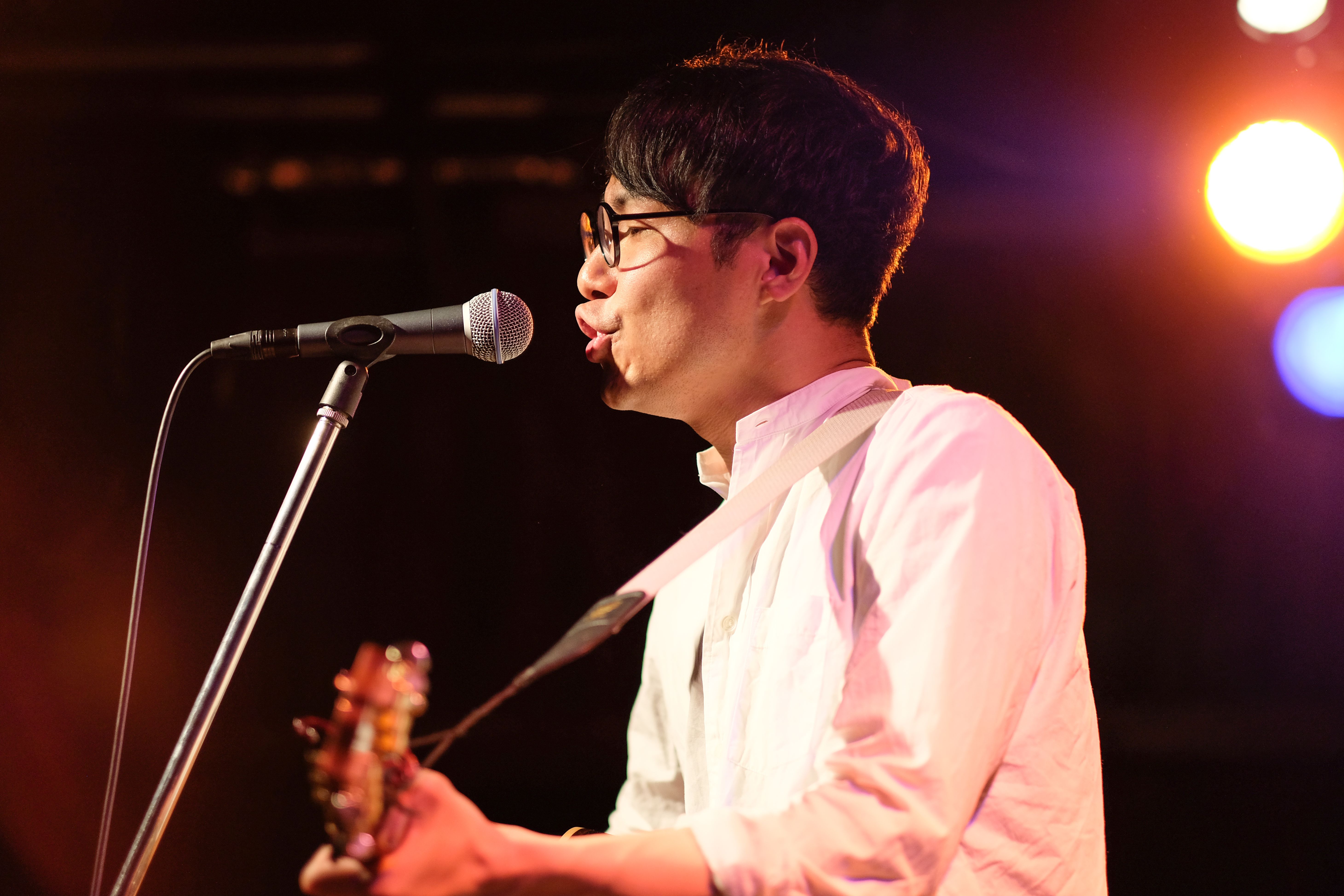 music student performing