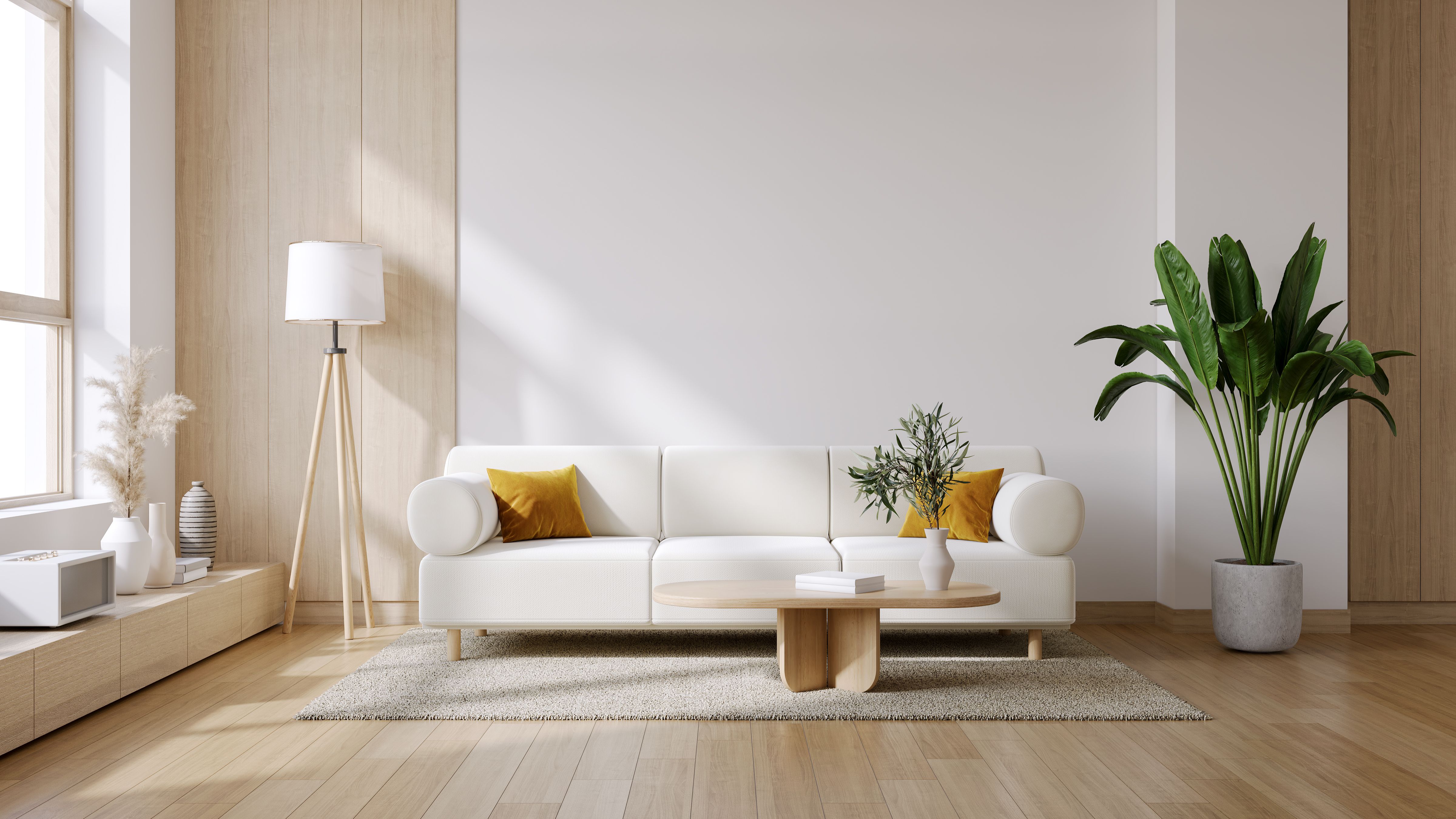 modern minimalist room