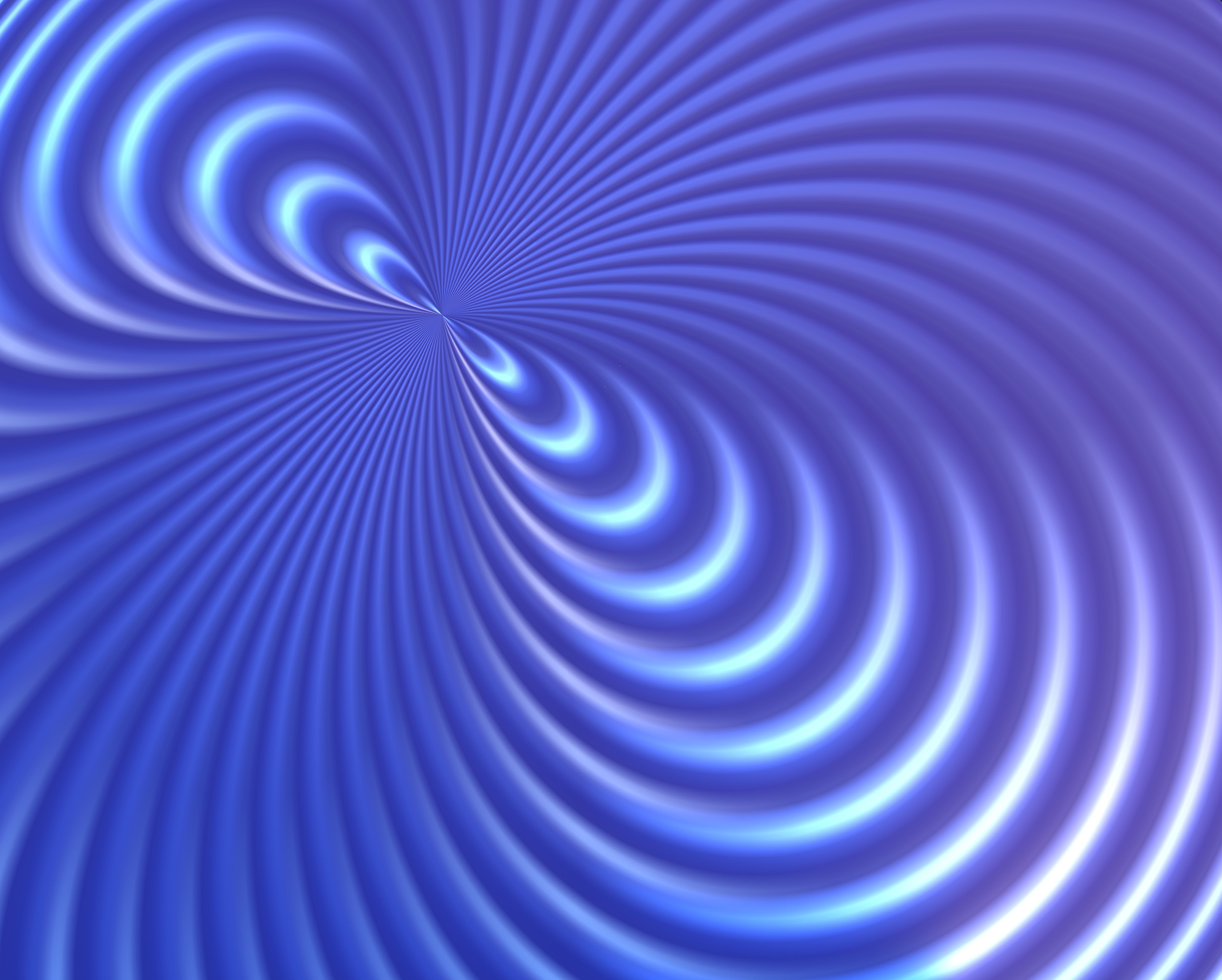 Abstract blue background magnetic field