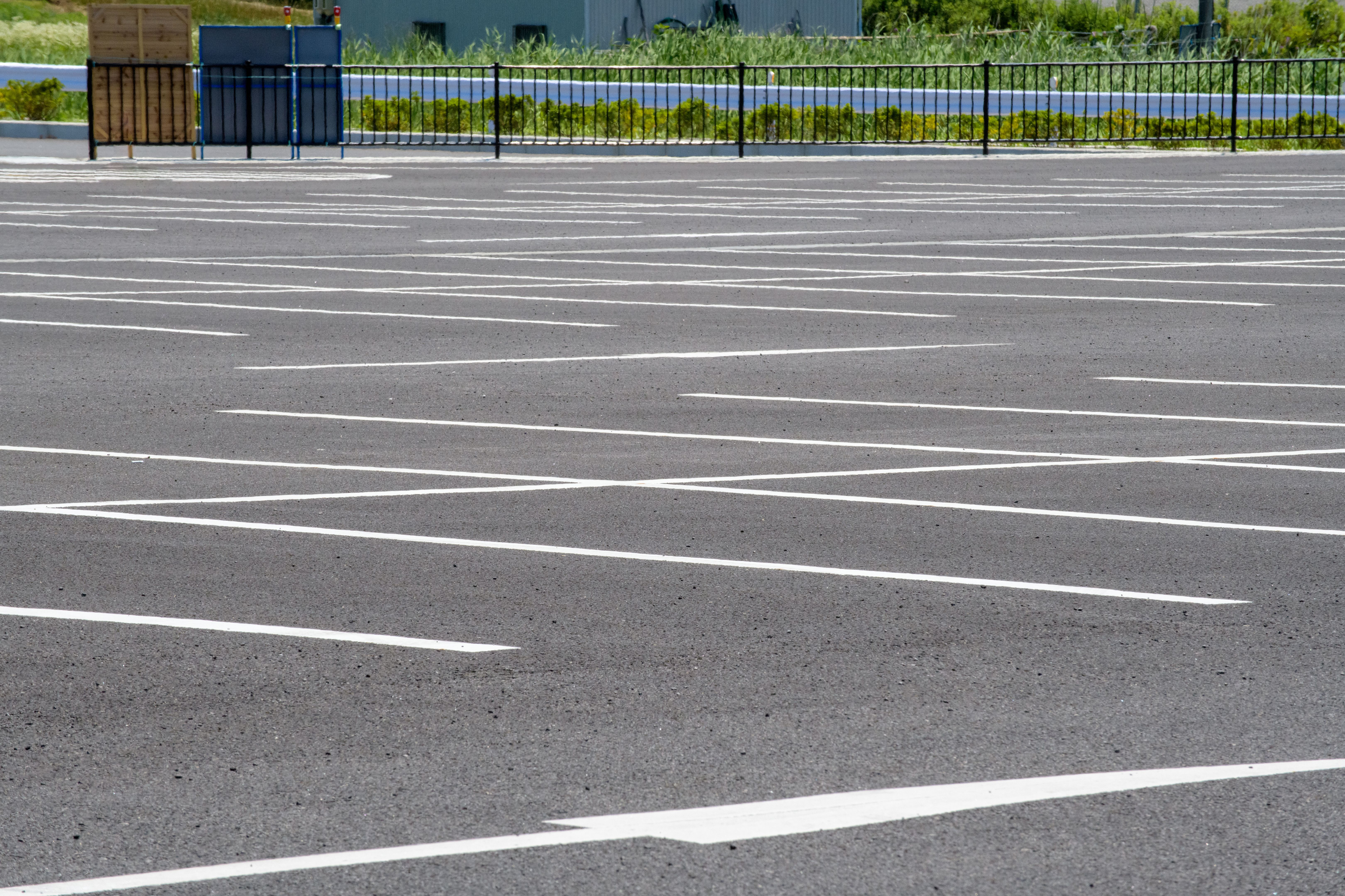 painting parking lot