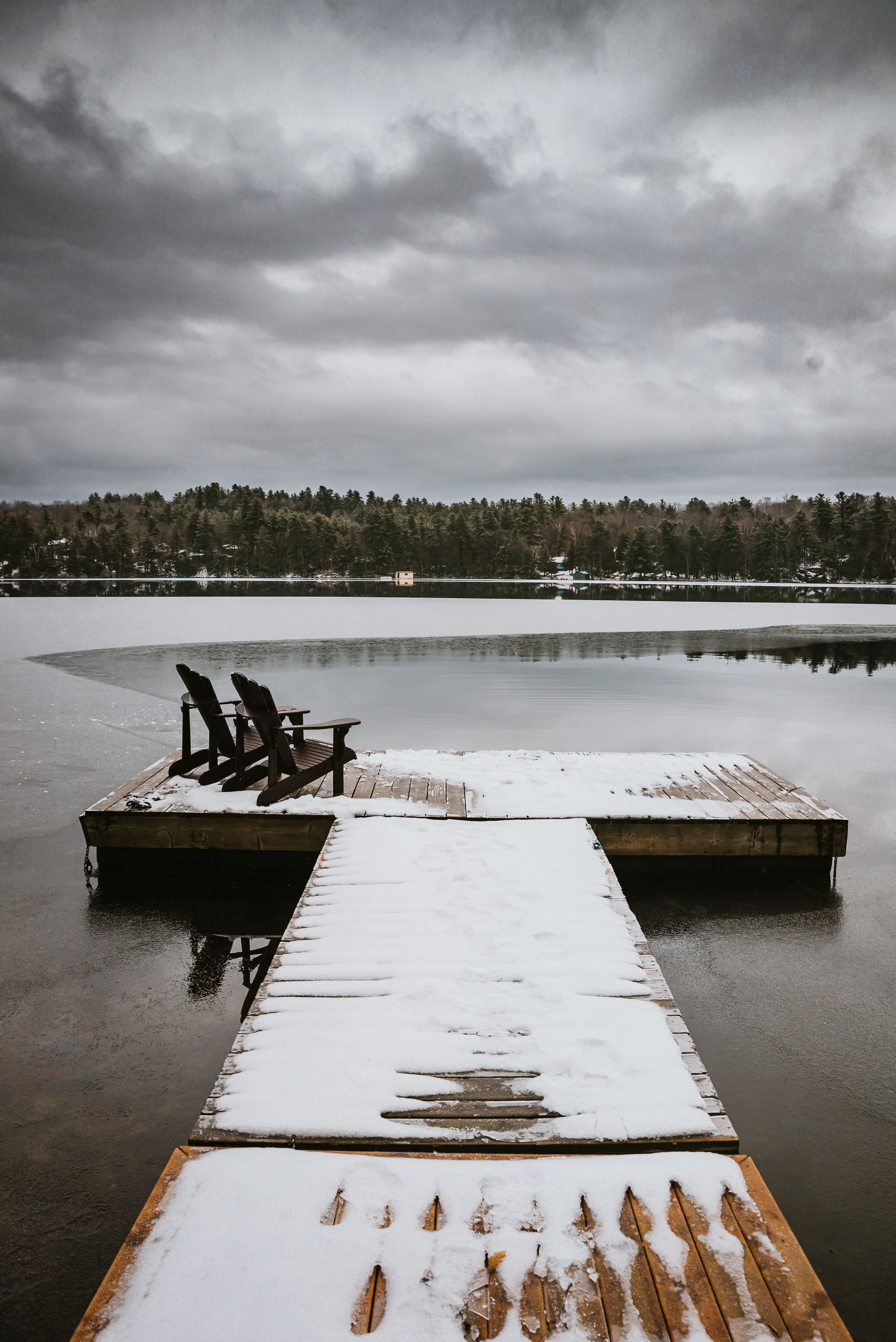 winter dock Ontario